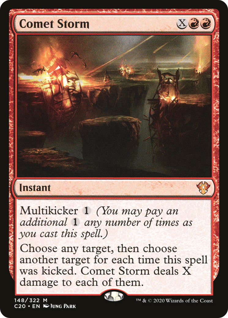 Comet Storm — Commander 2020 — Magic: The Gathering