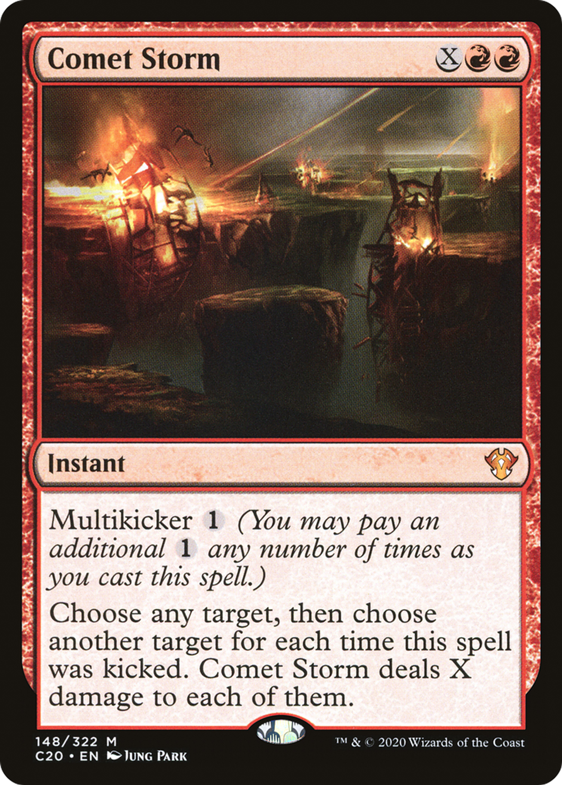 Orage de comètes — Commander 2020 — Magic: The Gathering