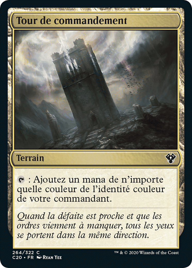 Tour de commandement — Commander 2020 — Magic: The Gathering