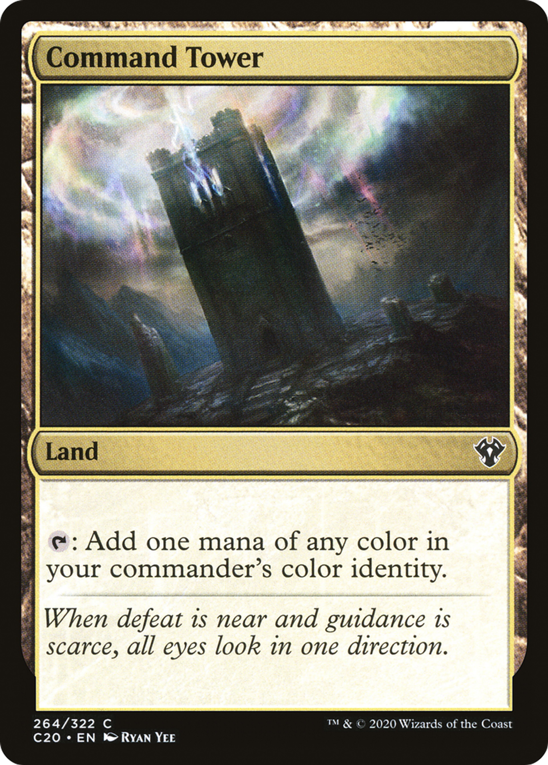 Command Tower — Commander 2020 — Magic: The Gathering