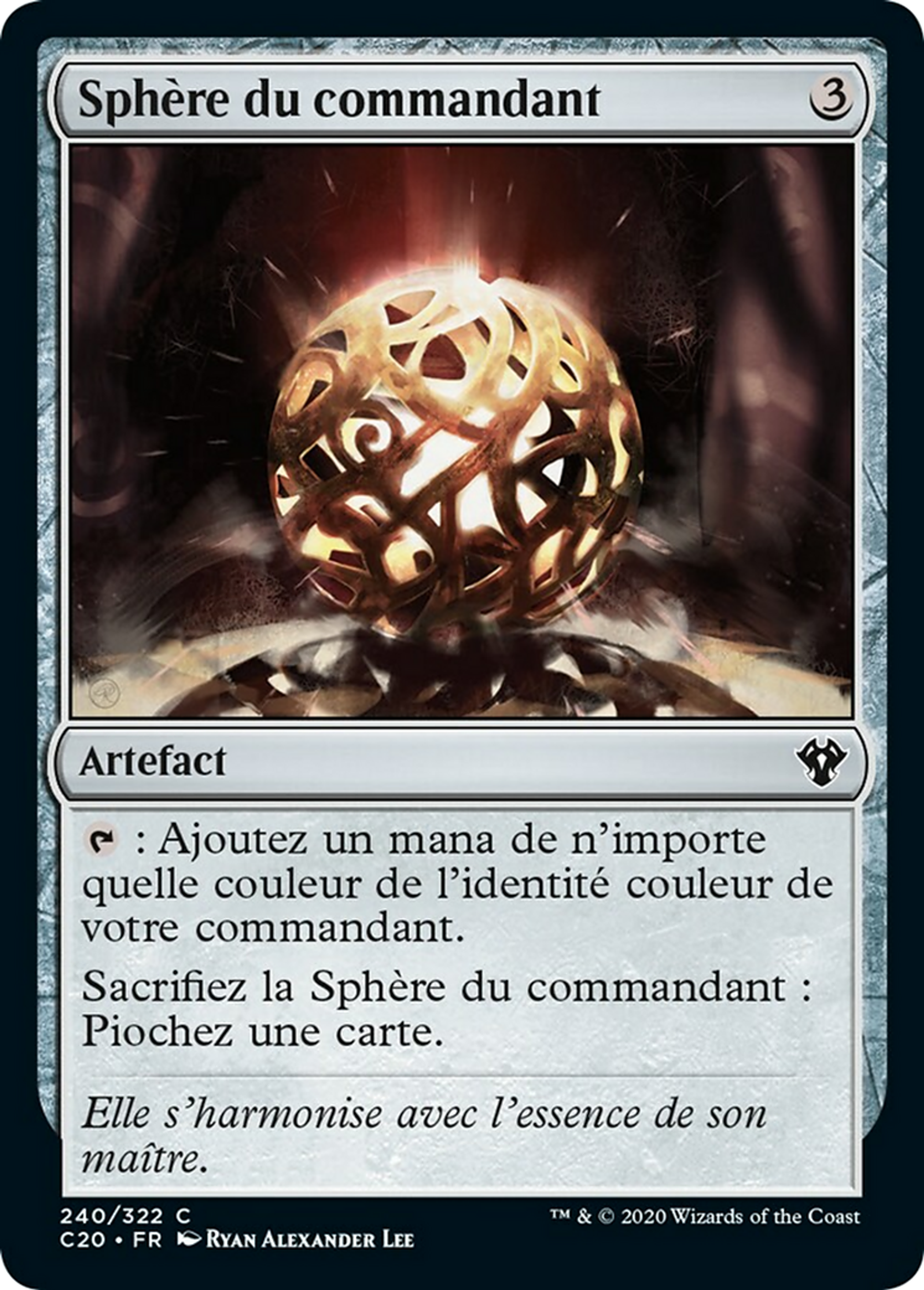 Sphère du commandant — Commander 2020 — Magic: The Gathering