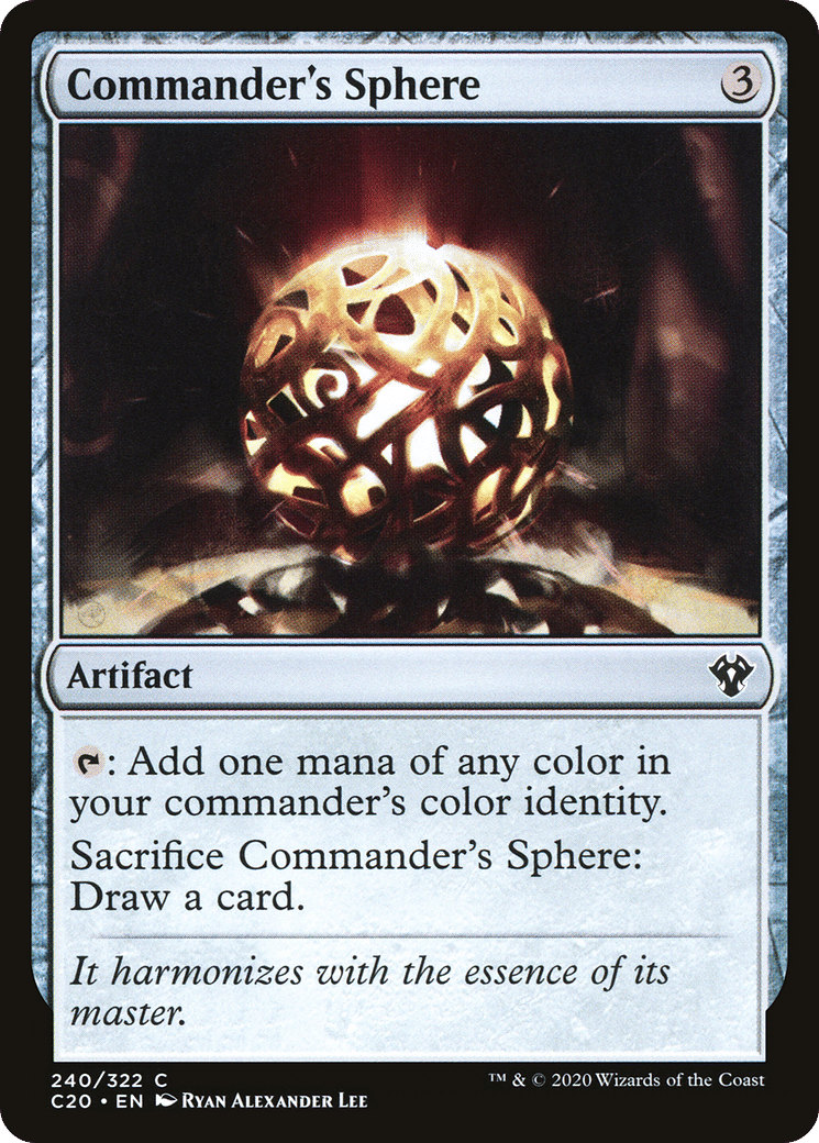 Commander's Sphere — Commander 2020 — Magic: The Gathering