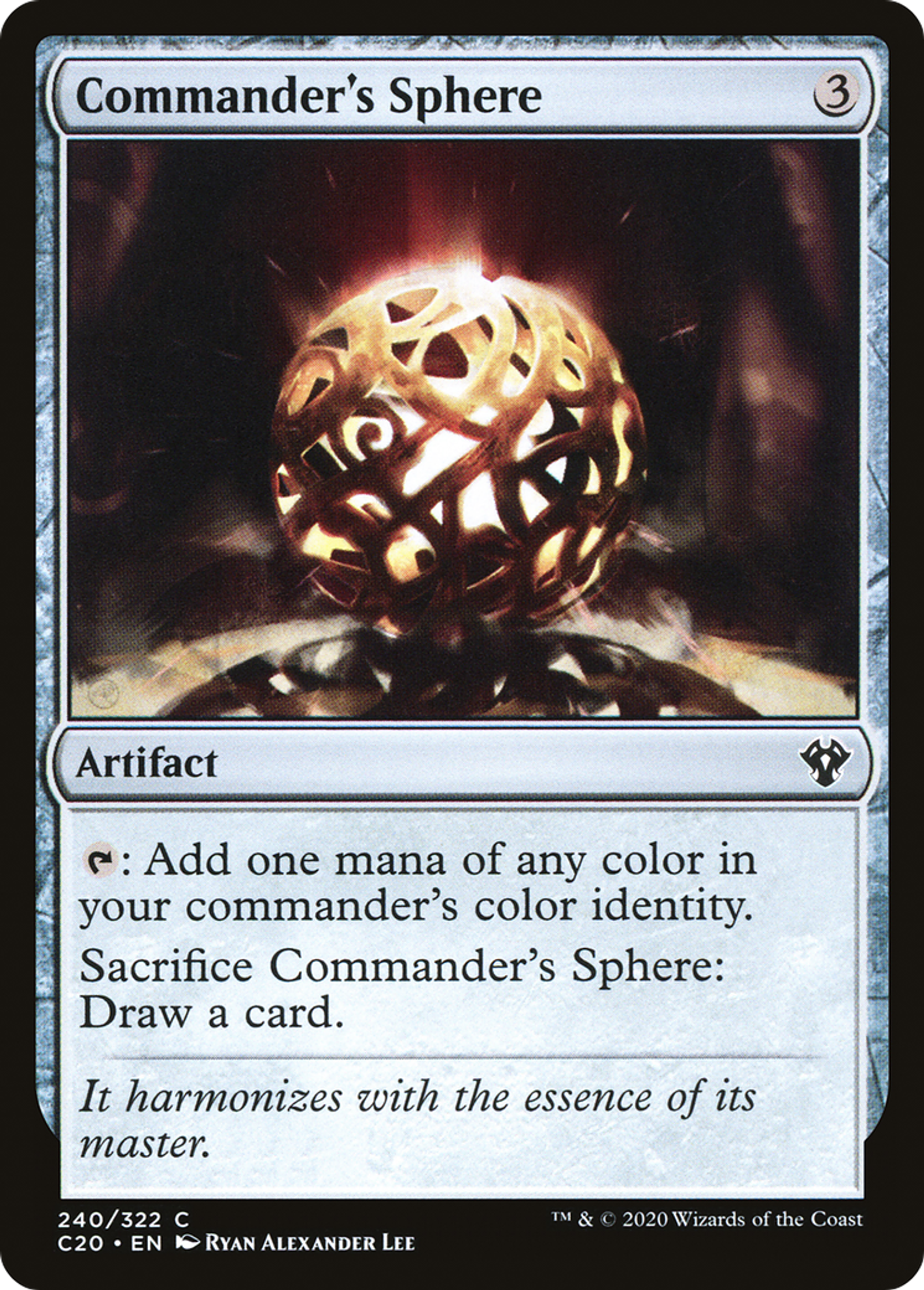 Commander's Sphere — Commander 2020 — Magic: The Gathering