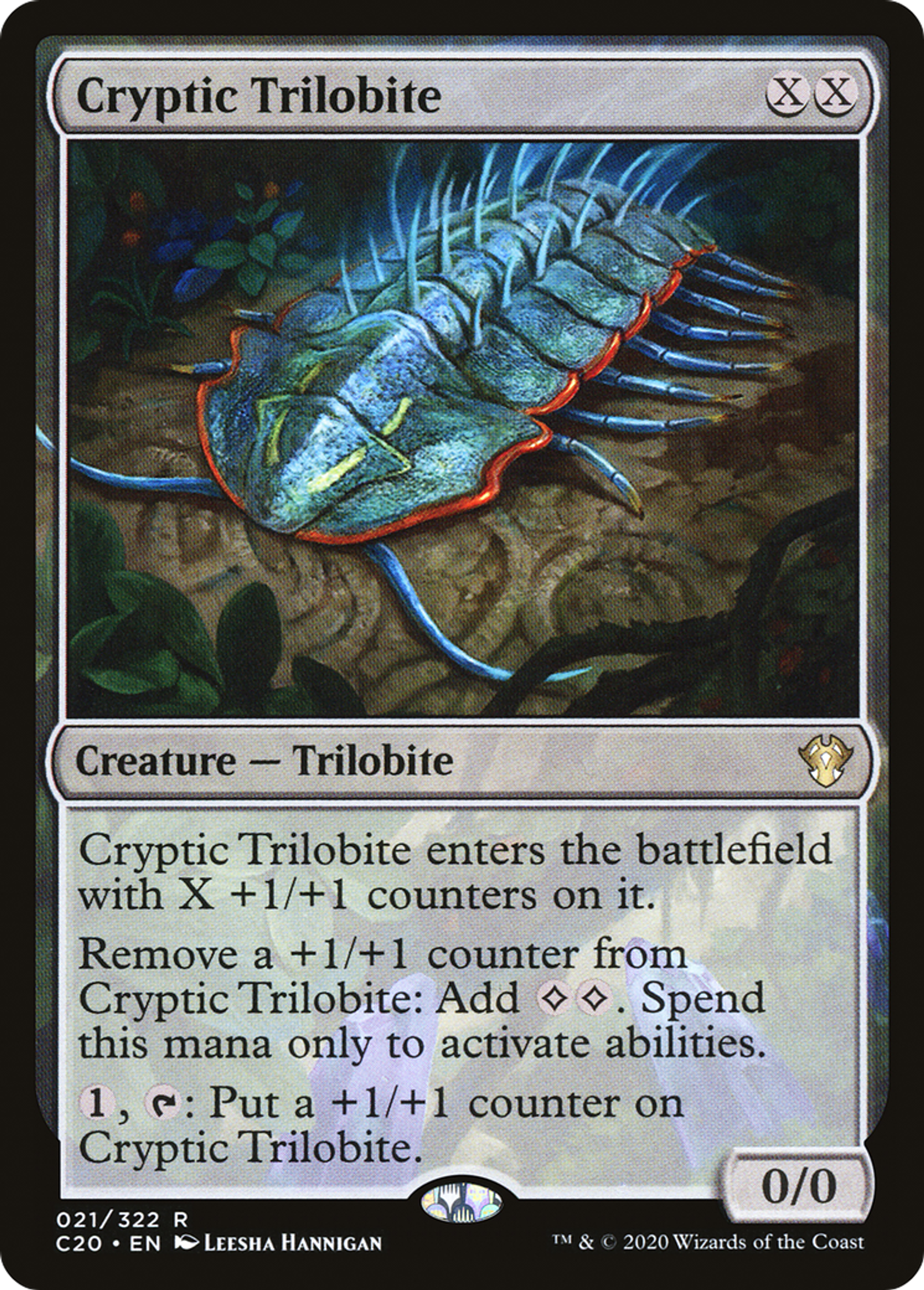 Cryptic Trilobite — Commander 2020 — Magic: The Gathering