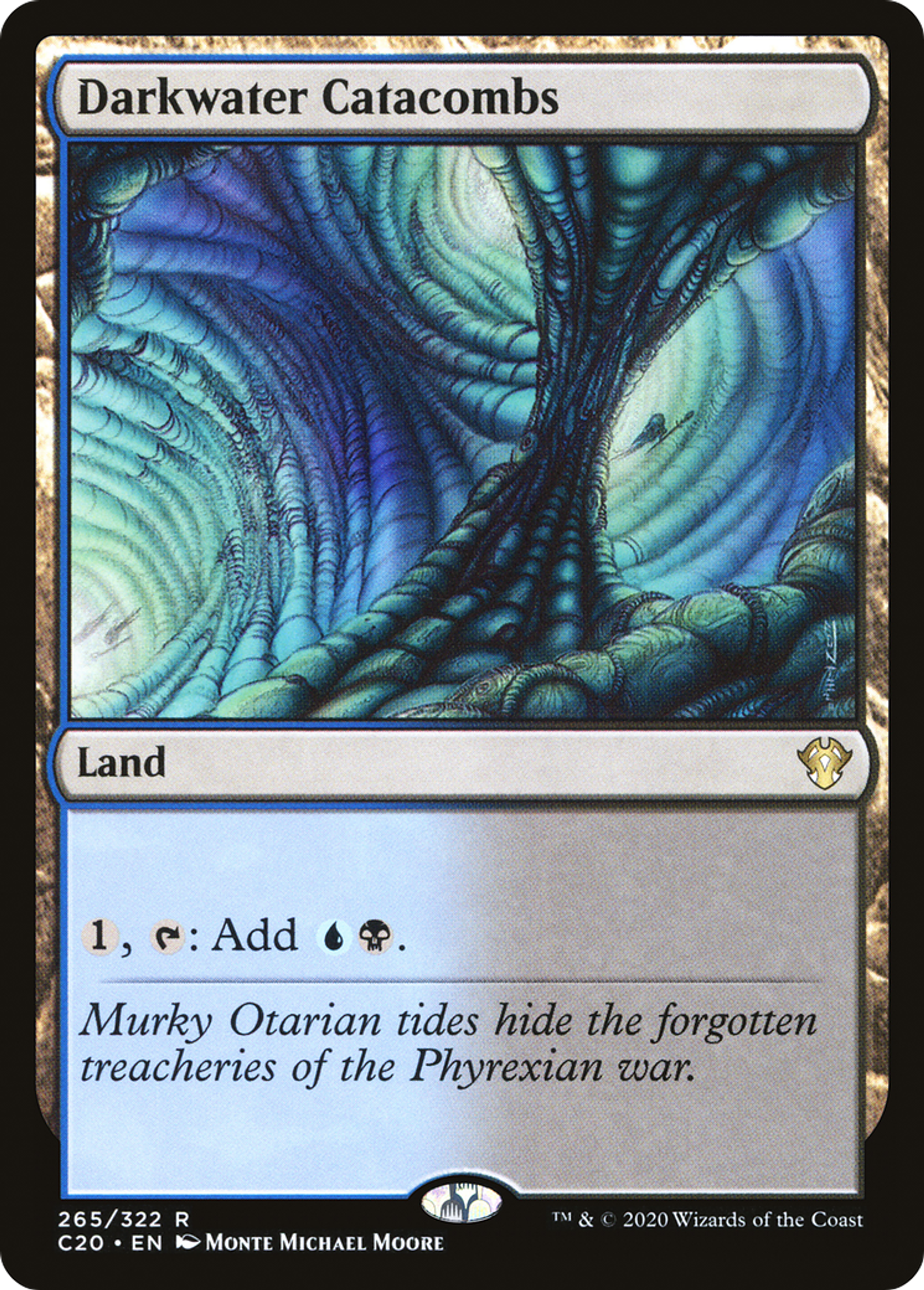 Darkwater Catacombs — Commander 2020 — Magic: The Gathering
