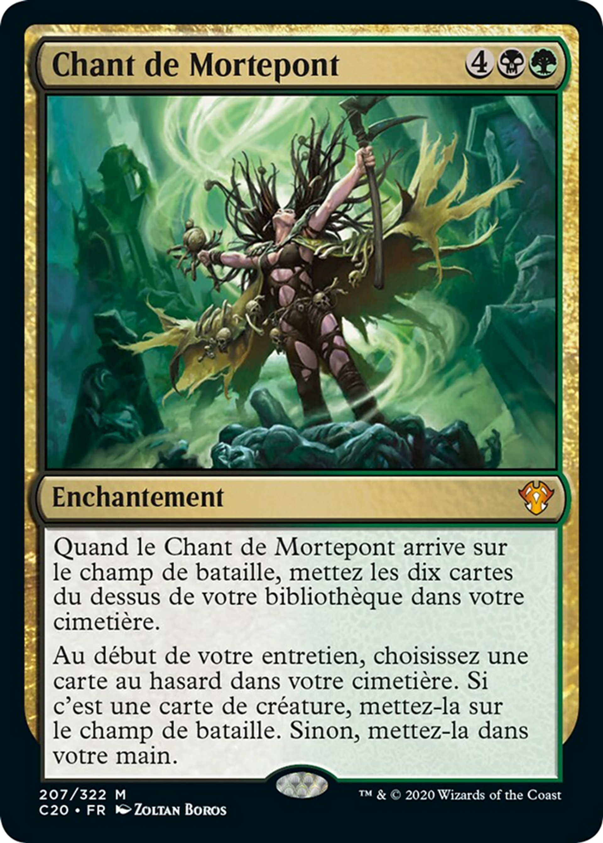 Chant de Mortepont — Commander 2020 — Magic: The Gathering