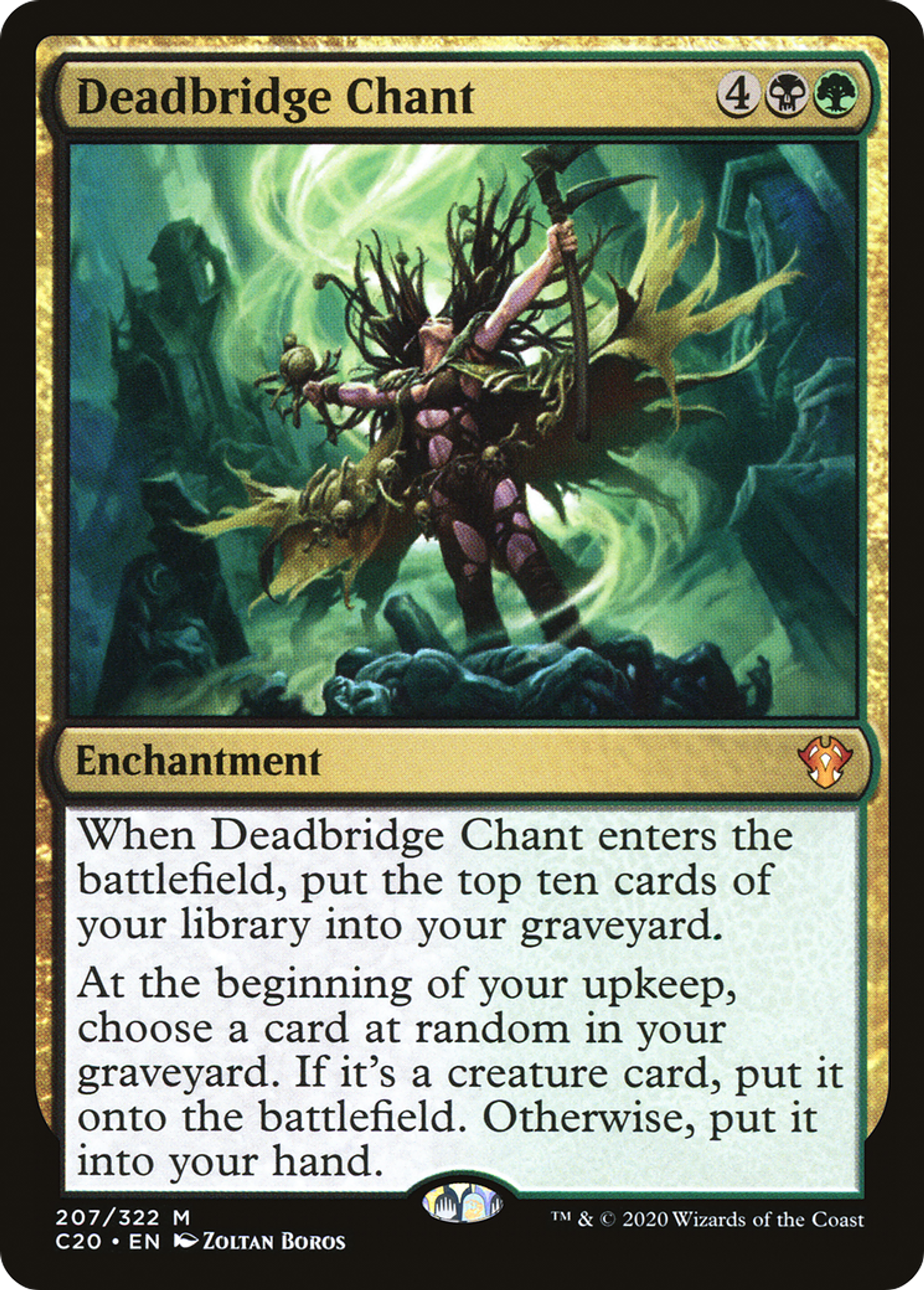 Deadbridge Chant — Commander 2020 — Magic: The Gathering
