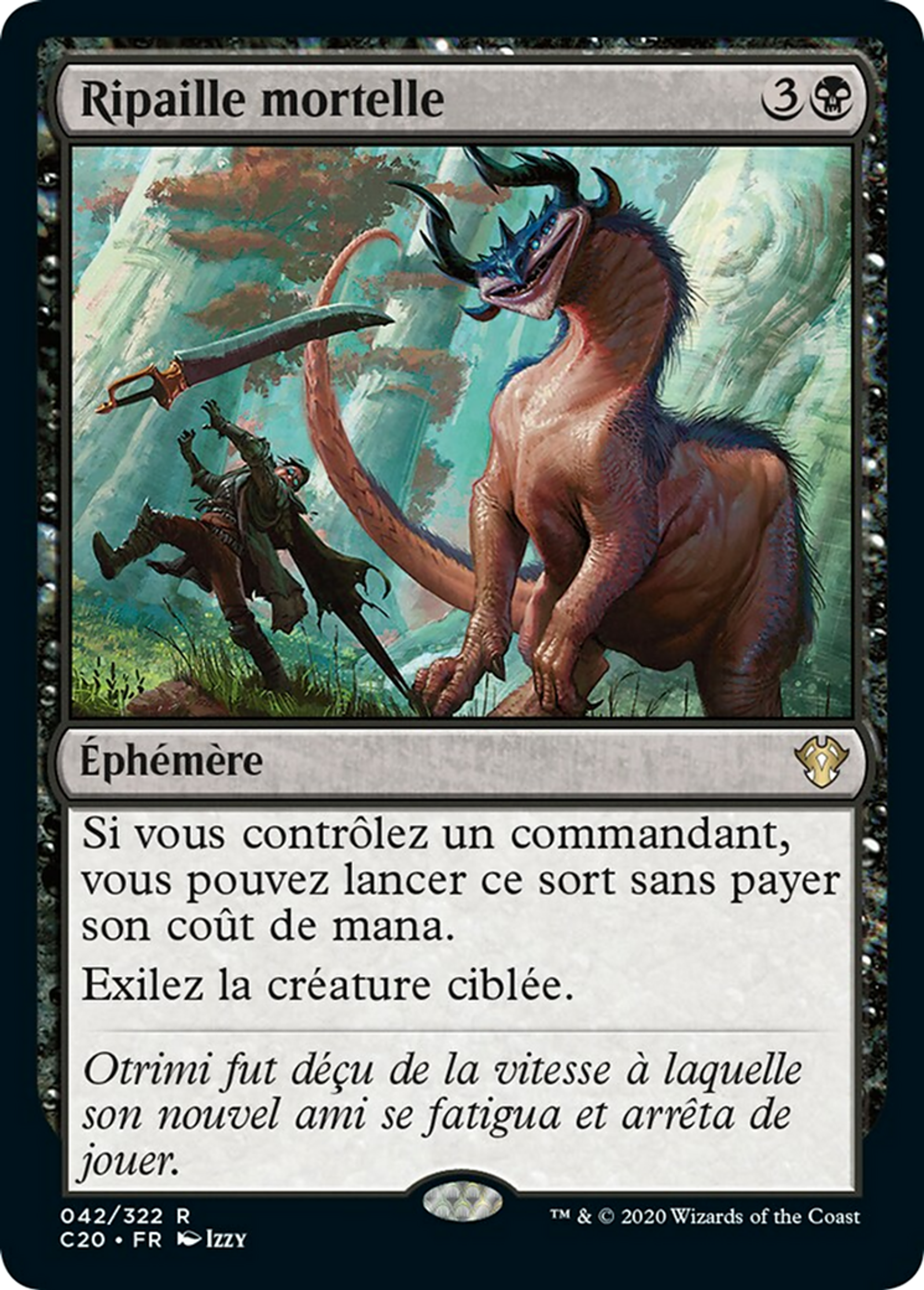 Ripaille mortelle — Commander 2020 — Magic: The Gathering