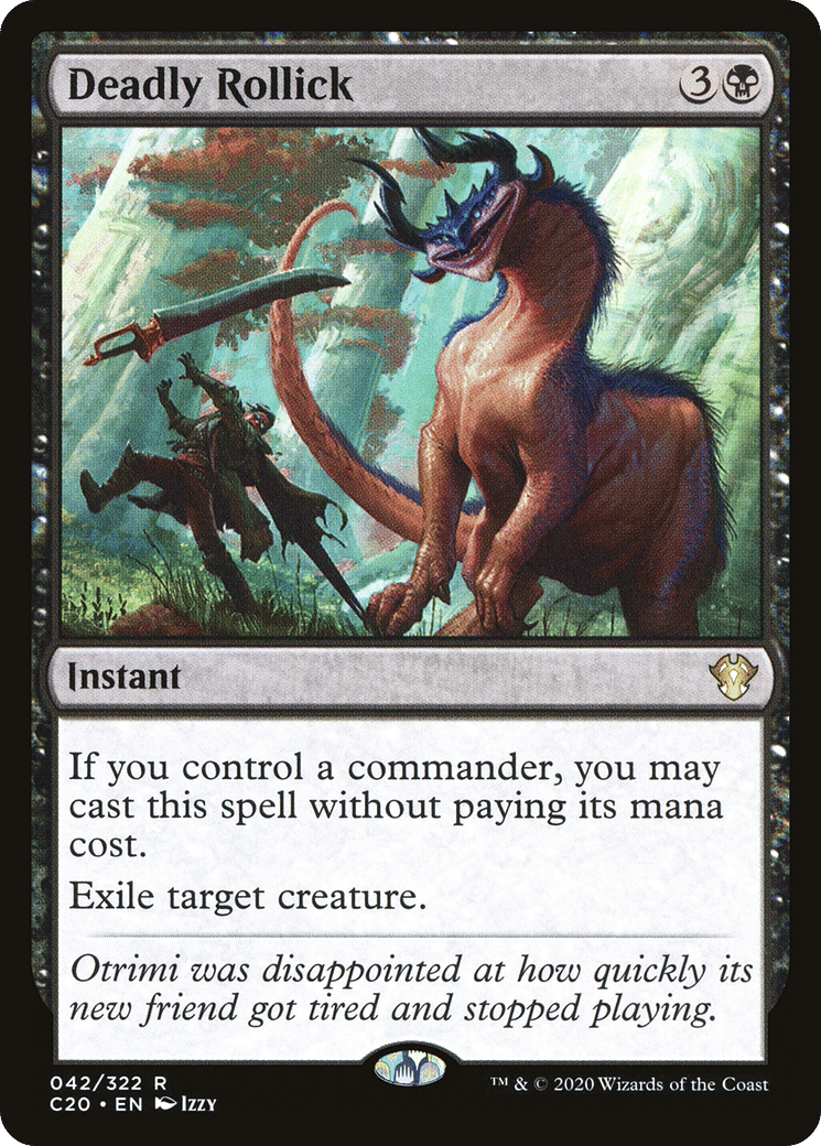 Deadly Rollick — Commander 2020 — Magic: The Gathering