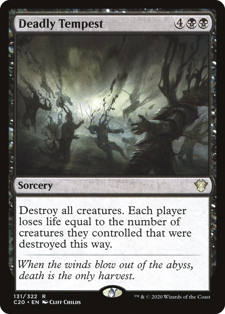 Deadly Tempest — Commander 2020 — Magic: The Gathering