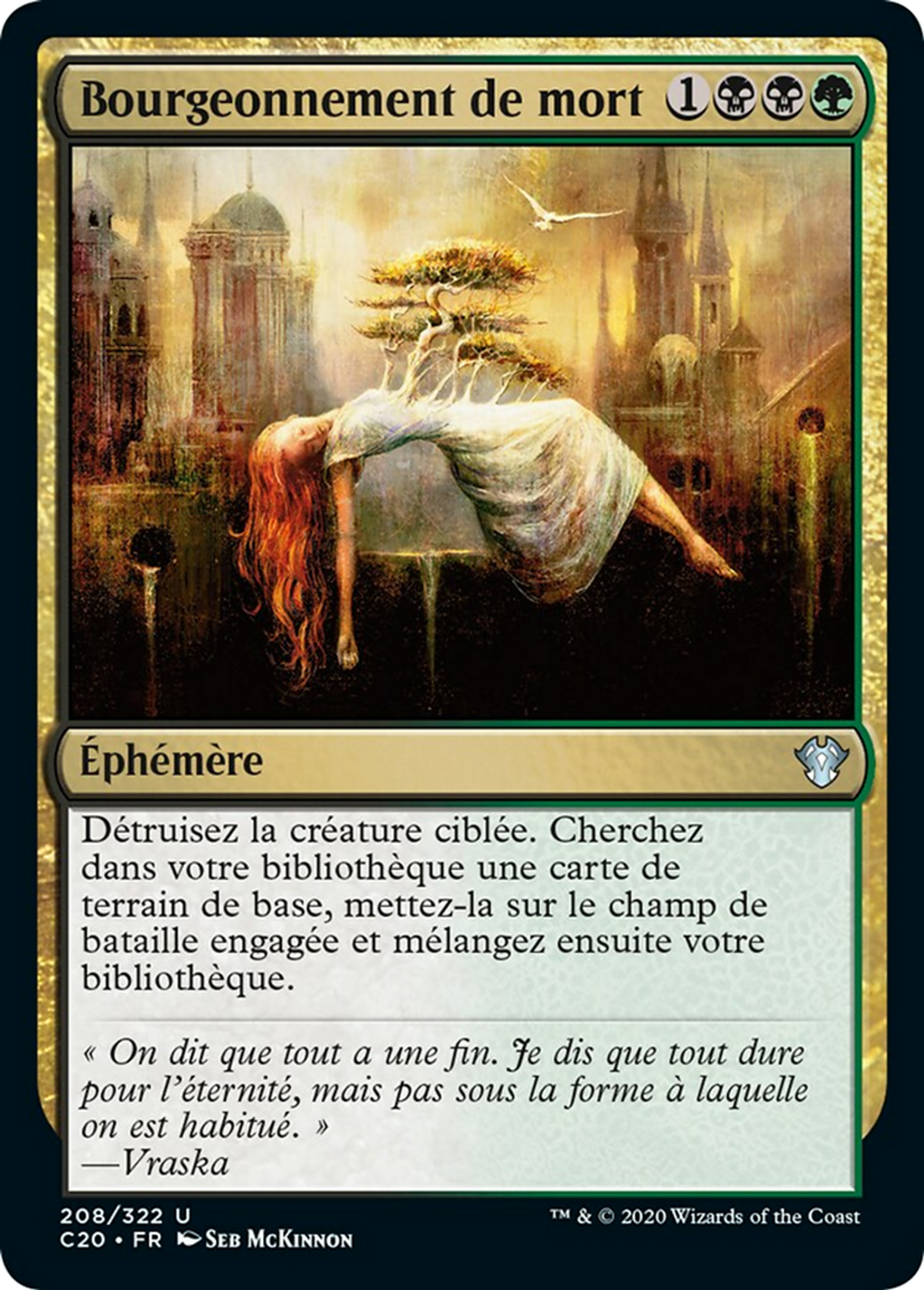Bourgeonnement de mort — Commander 2020 — Magic: The Gathering