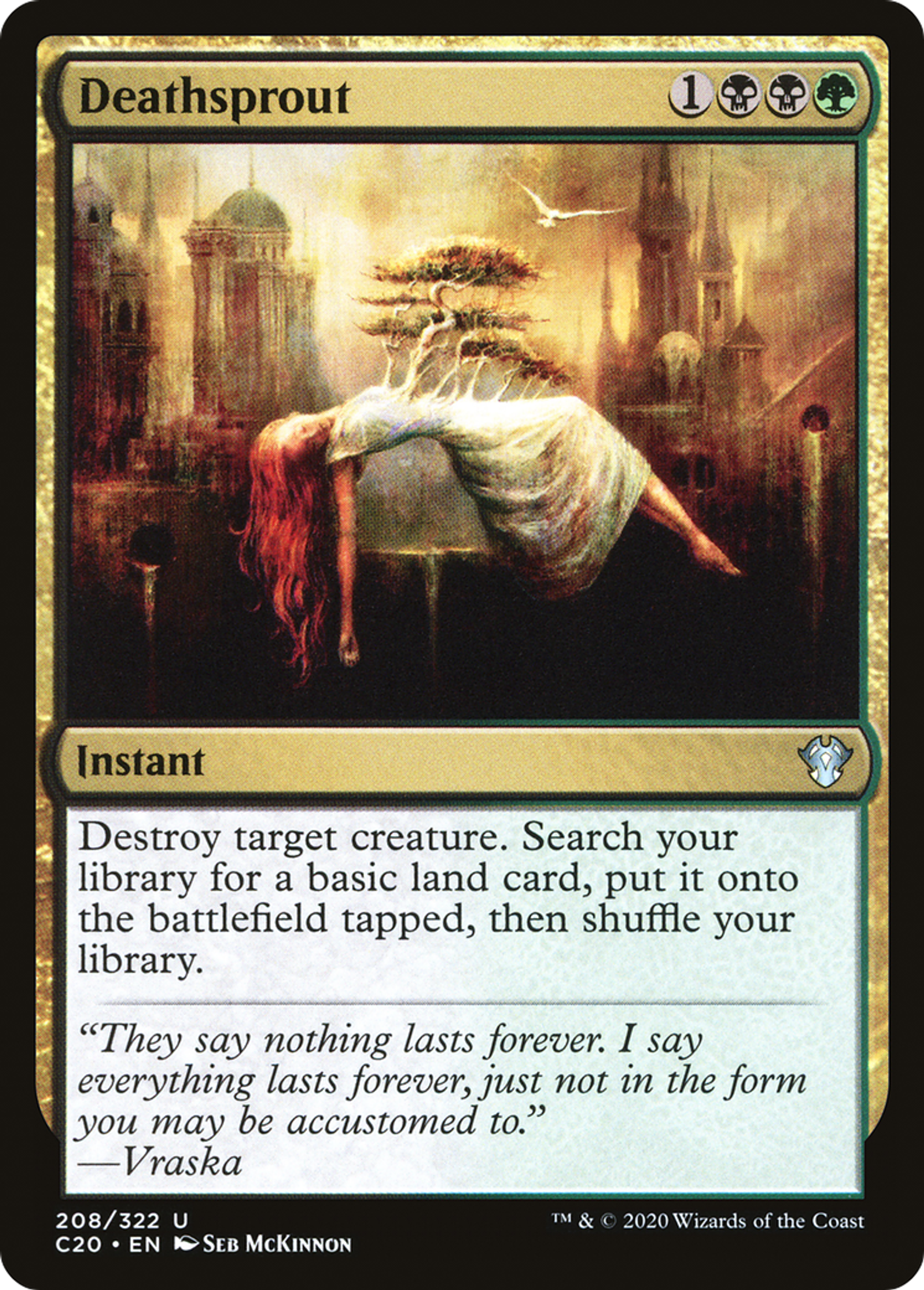 Deathsprout — Commander 2020 — Magic: The Gathering