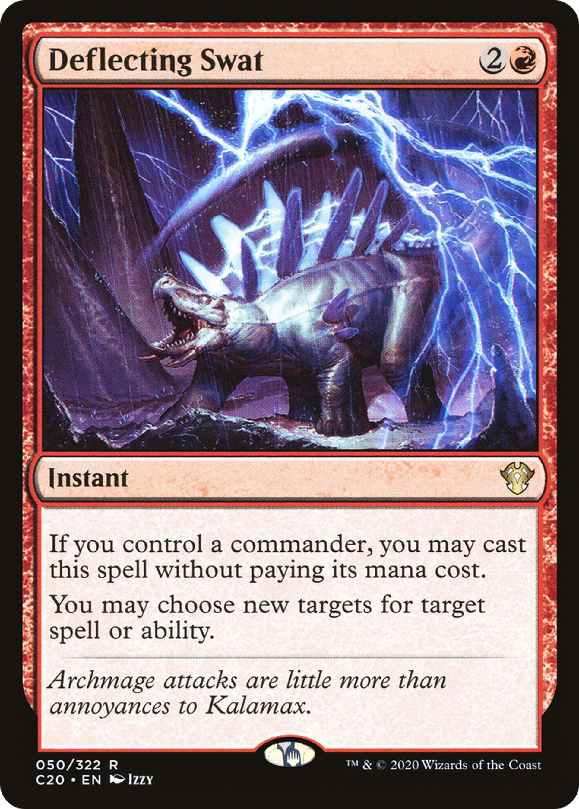 Deflecting Swat — Commander 2020 — Magic: The Gathering