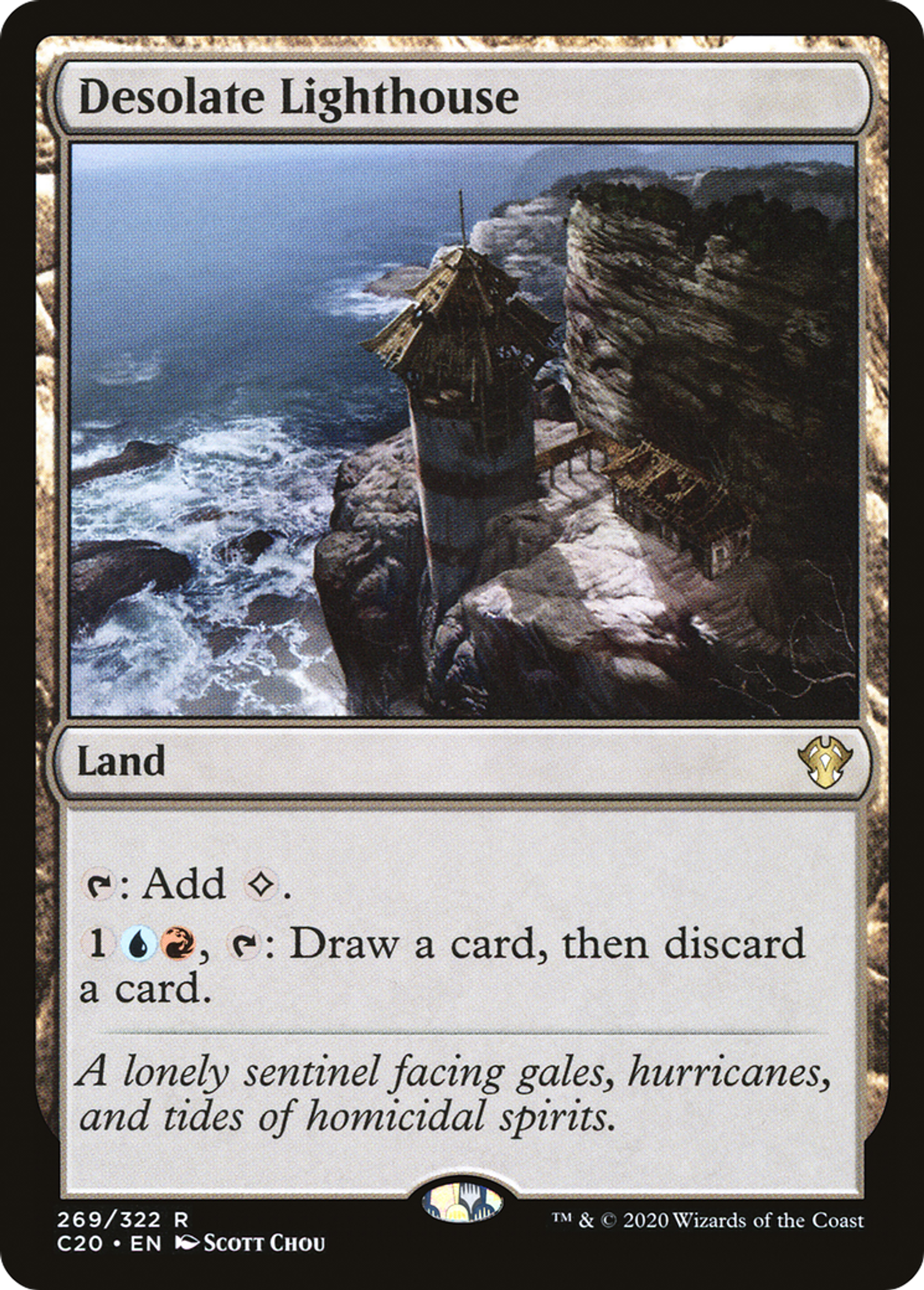 Desolate Lighthouse — Commander 2020 — Magic: The Gathering