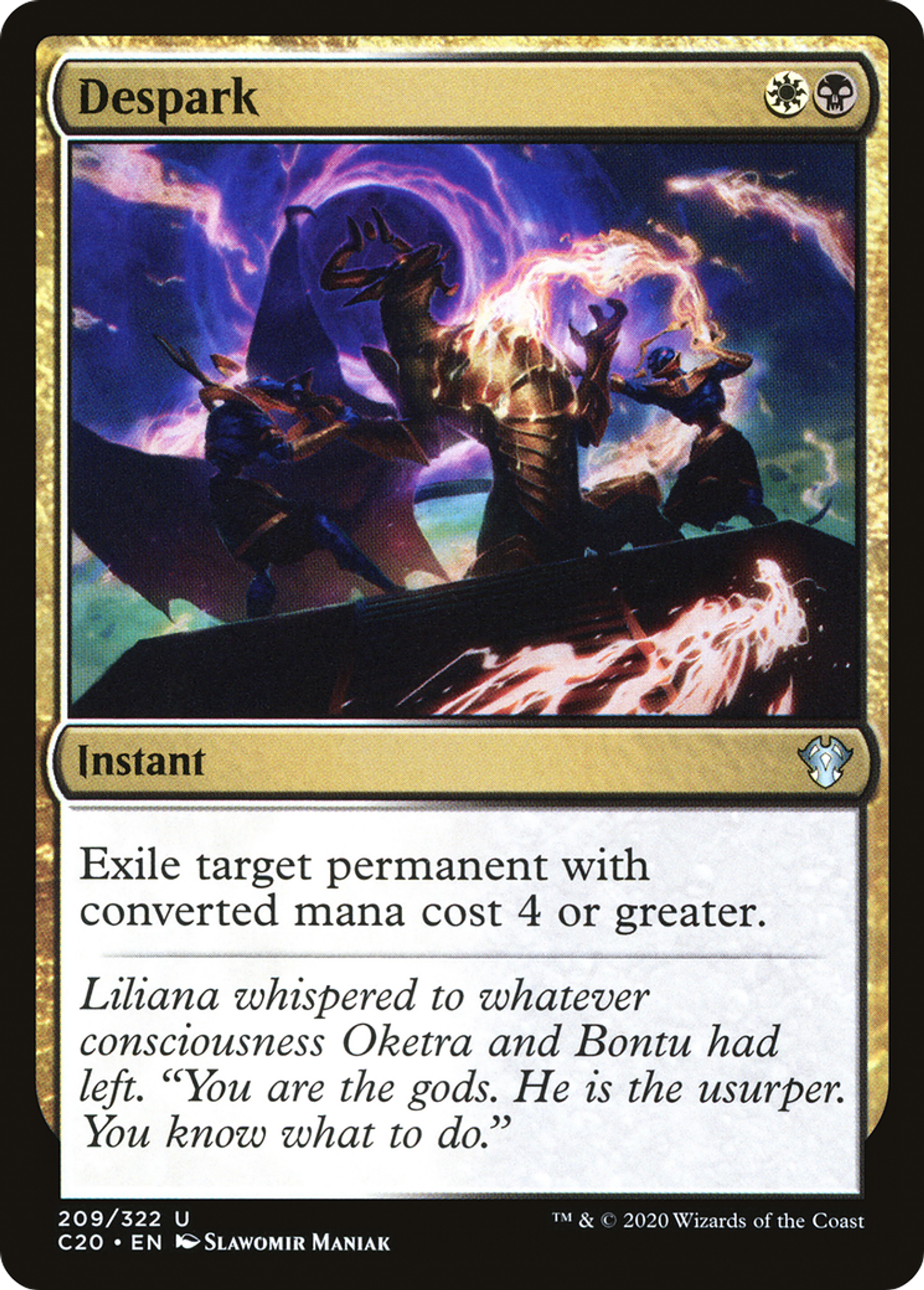 Despark — Commander 2020 — Magic: The Gathering