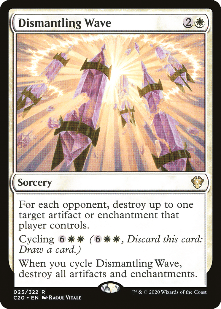 Dismantling Wave — Commander 2020 — Magic: The Gathering