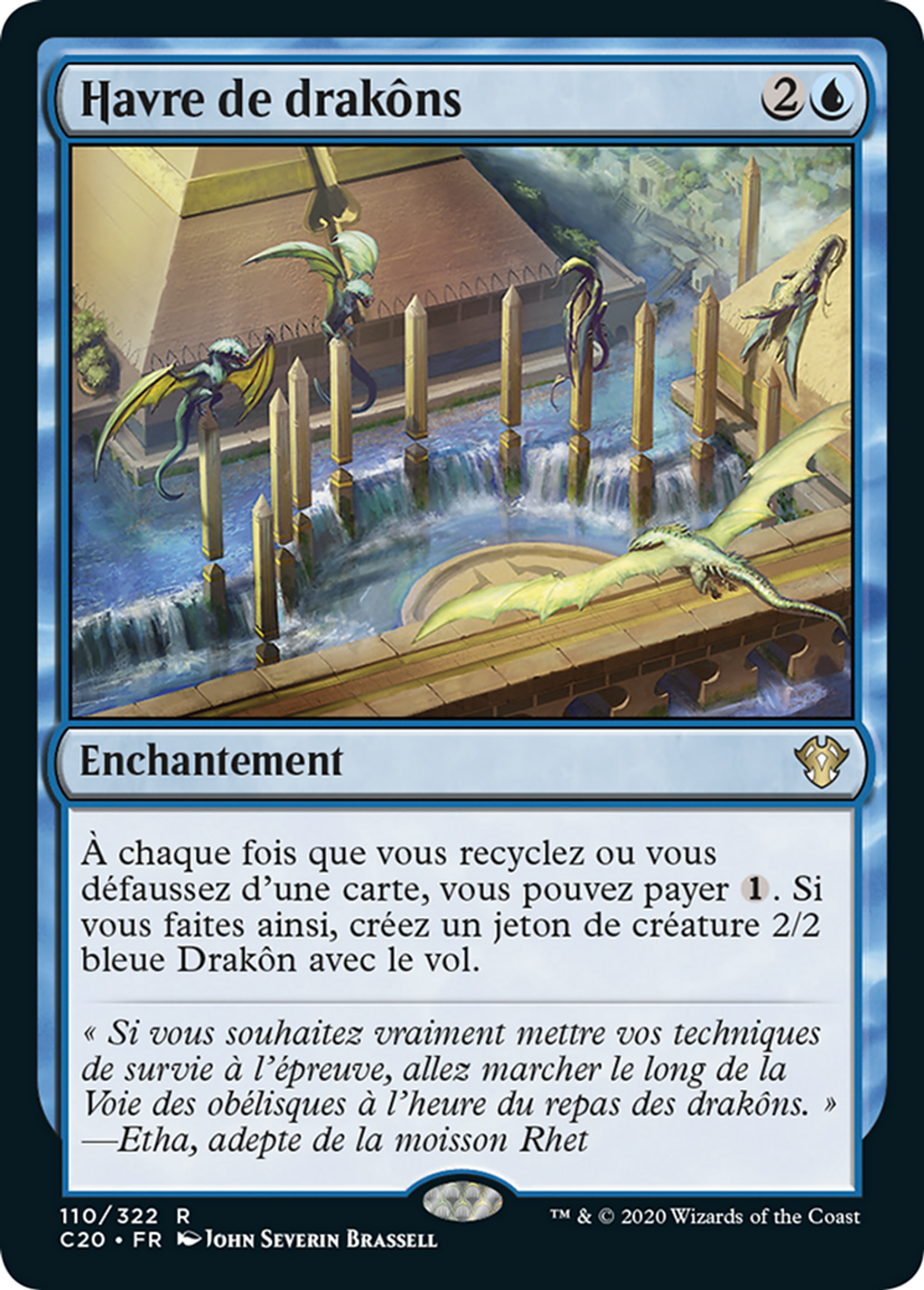 Havre de drakôns — Commander 2020 — Magic: The Gathering