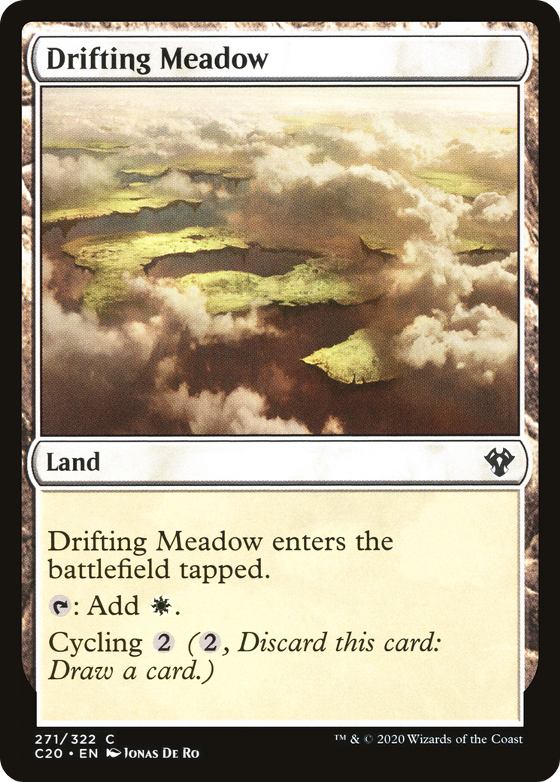 Drifting Meadow — Commander 2020 — Magic: The Gathering