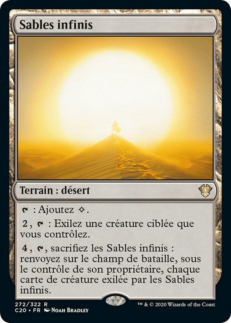Sables infinis — Commander 2020 — Magic: The Gathering