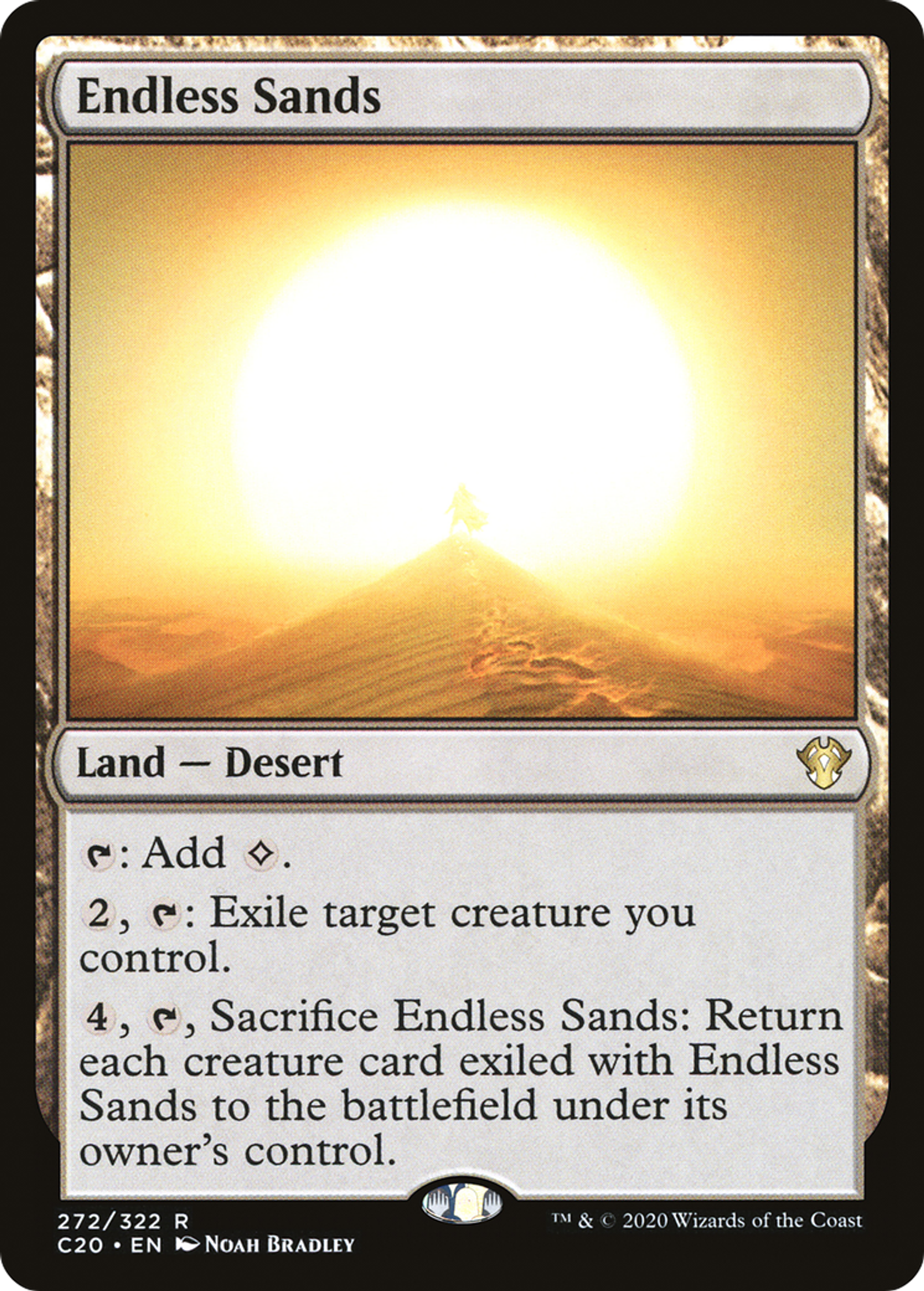 Endless Sands — Commander 2020 — Magic: The Gathering