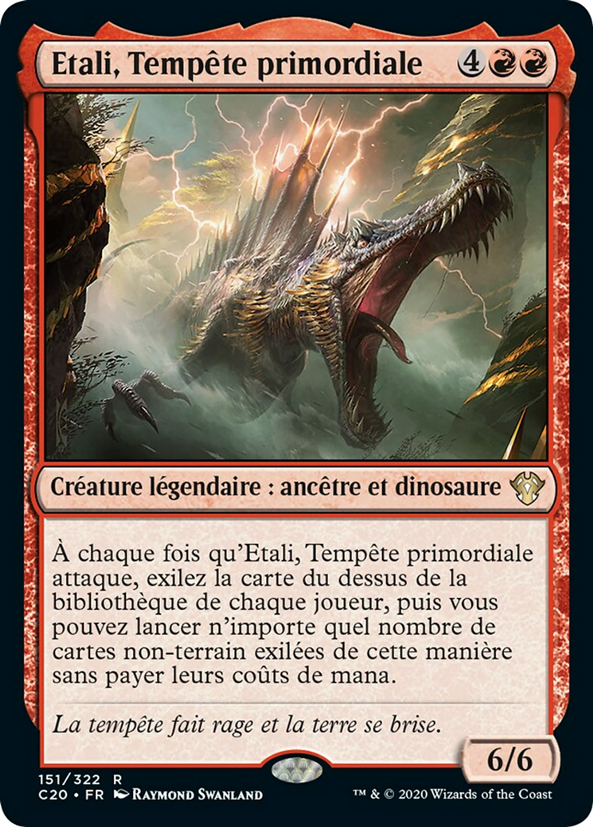 Etali, Tempête primordiale — Commander 2020 — Magic: The Gathering