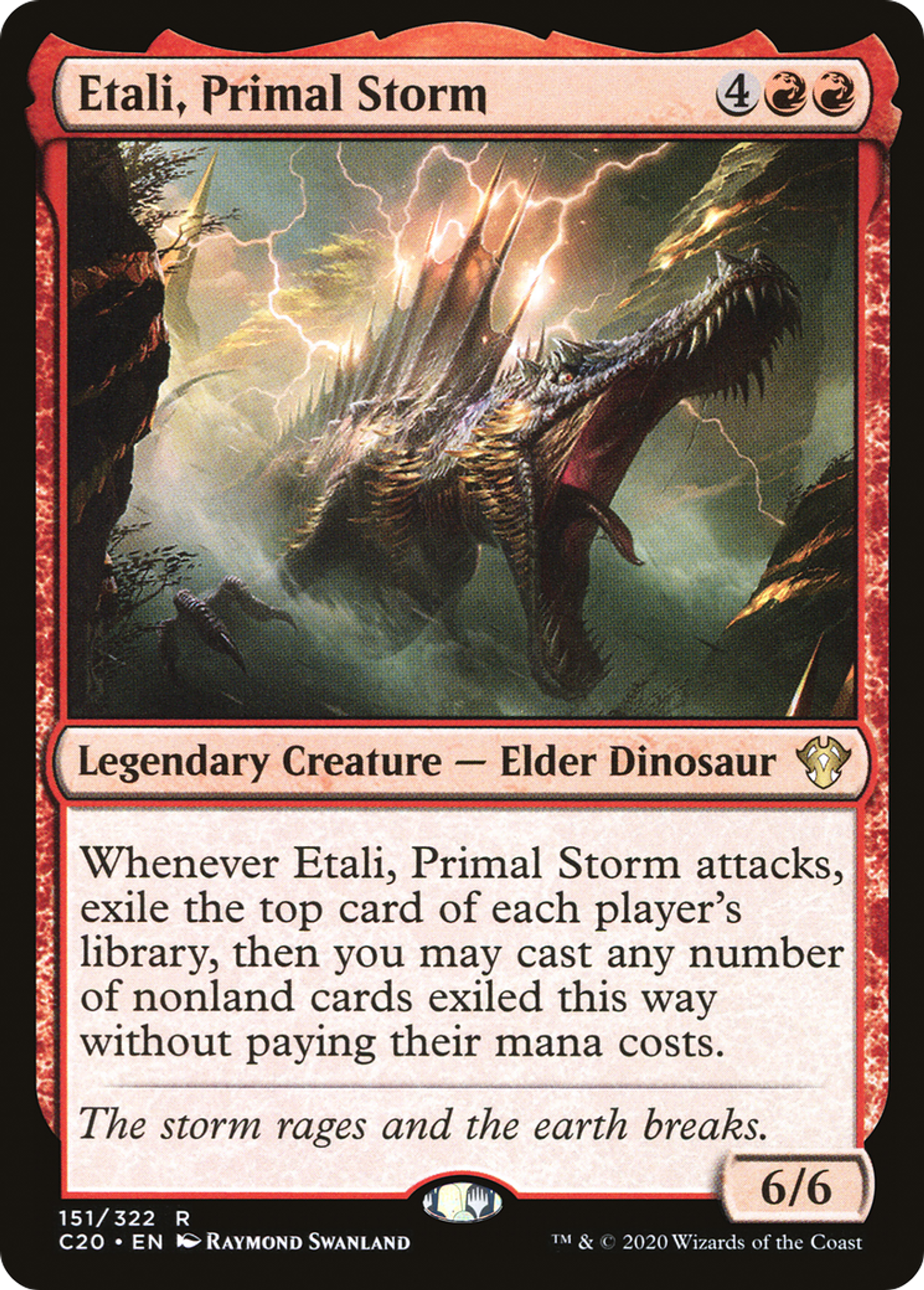 Etali, Primal Storm — Commander 2020 — Magic: The Gathering