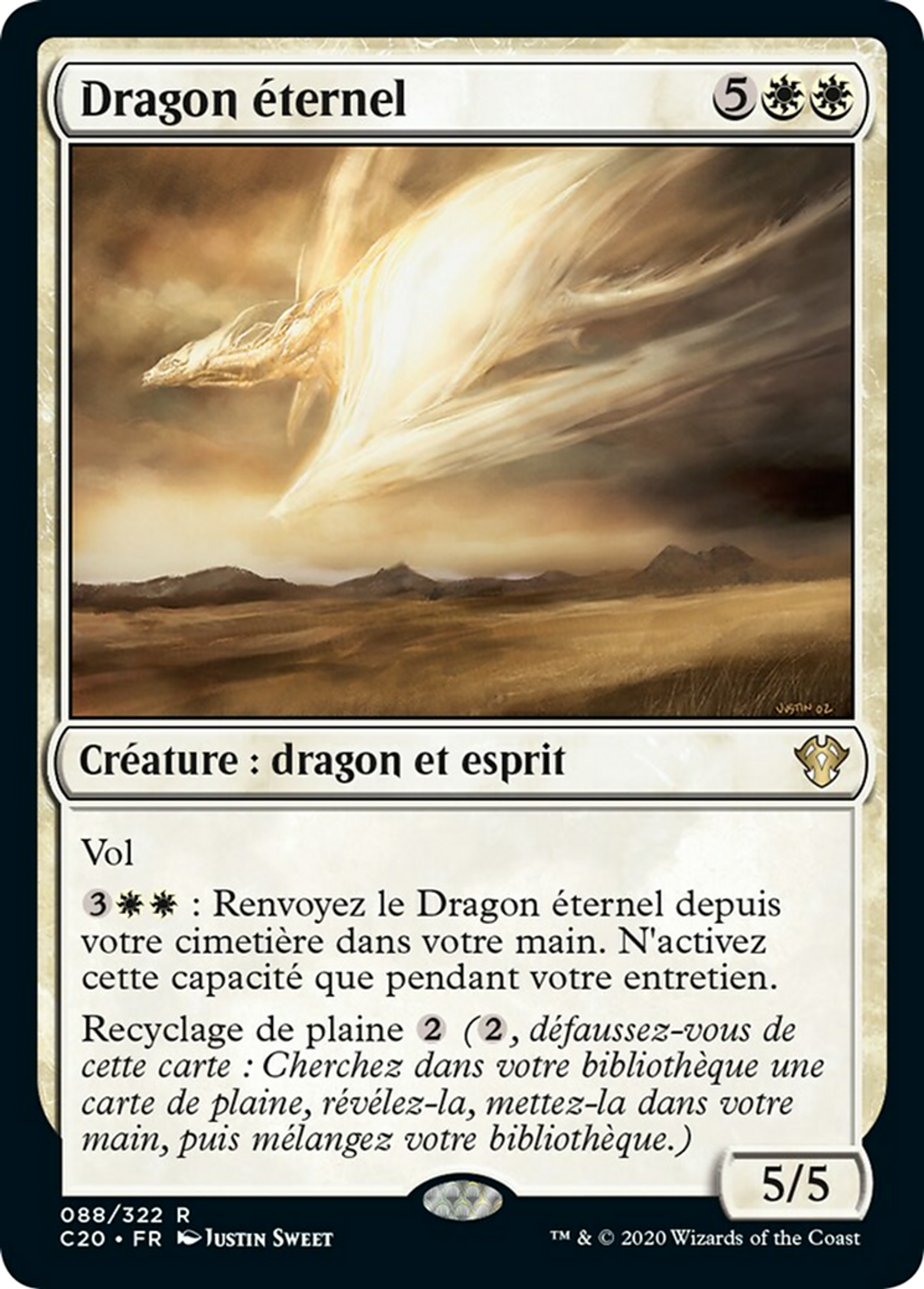 Dragon éternel — Commander 2020 — Magic: The Gathering