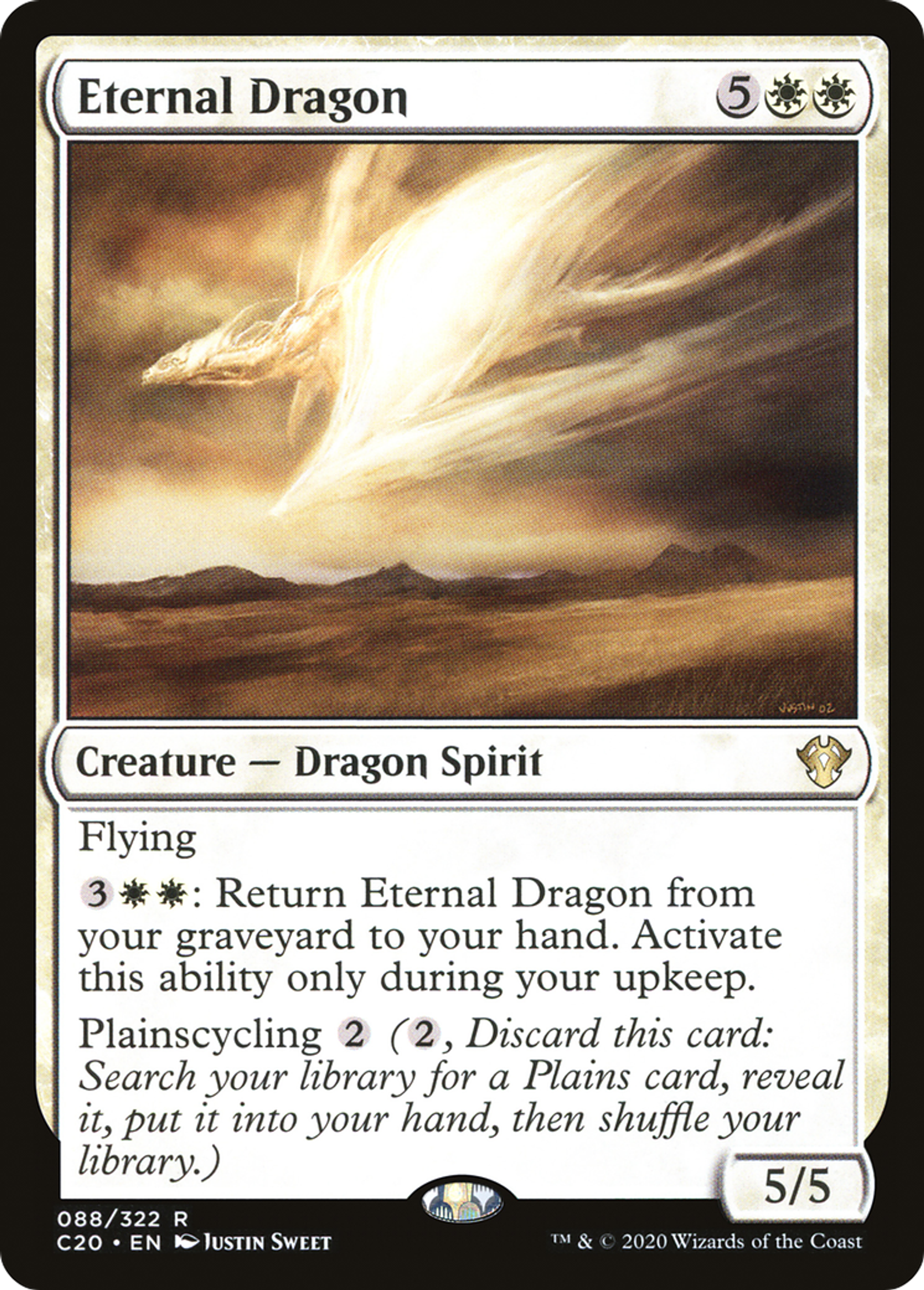 Eternal Dragon — Commander 2020 — Magic: The Gathering