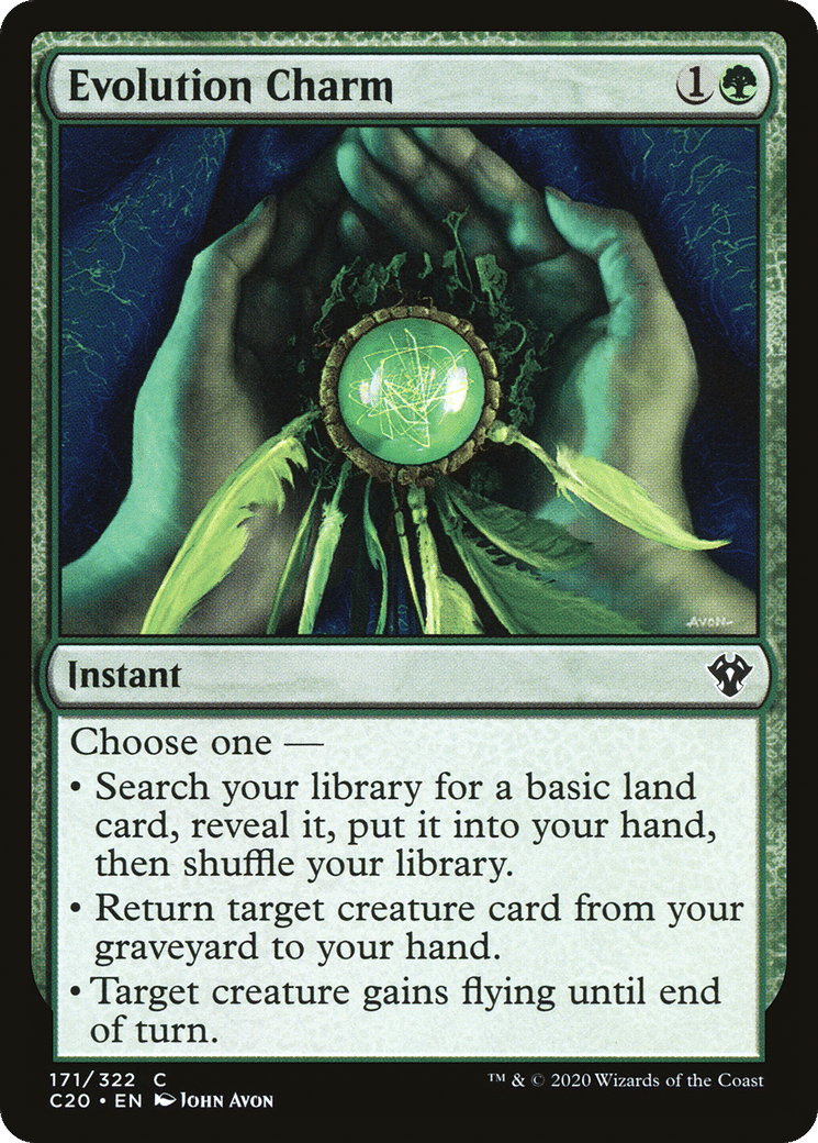 Evolution Charm — Commander 2020 — Magic: The Gathering