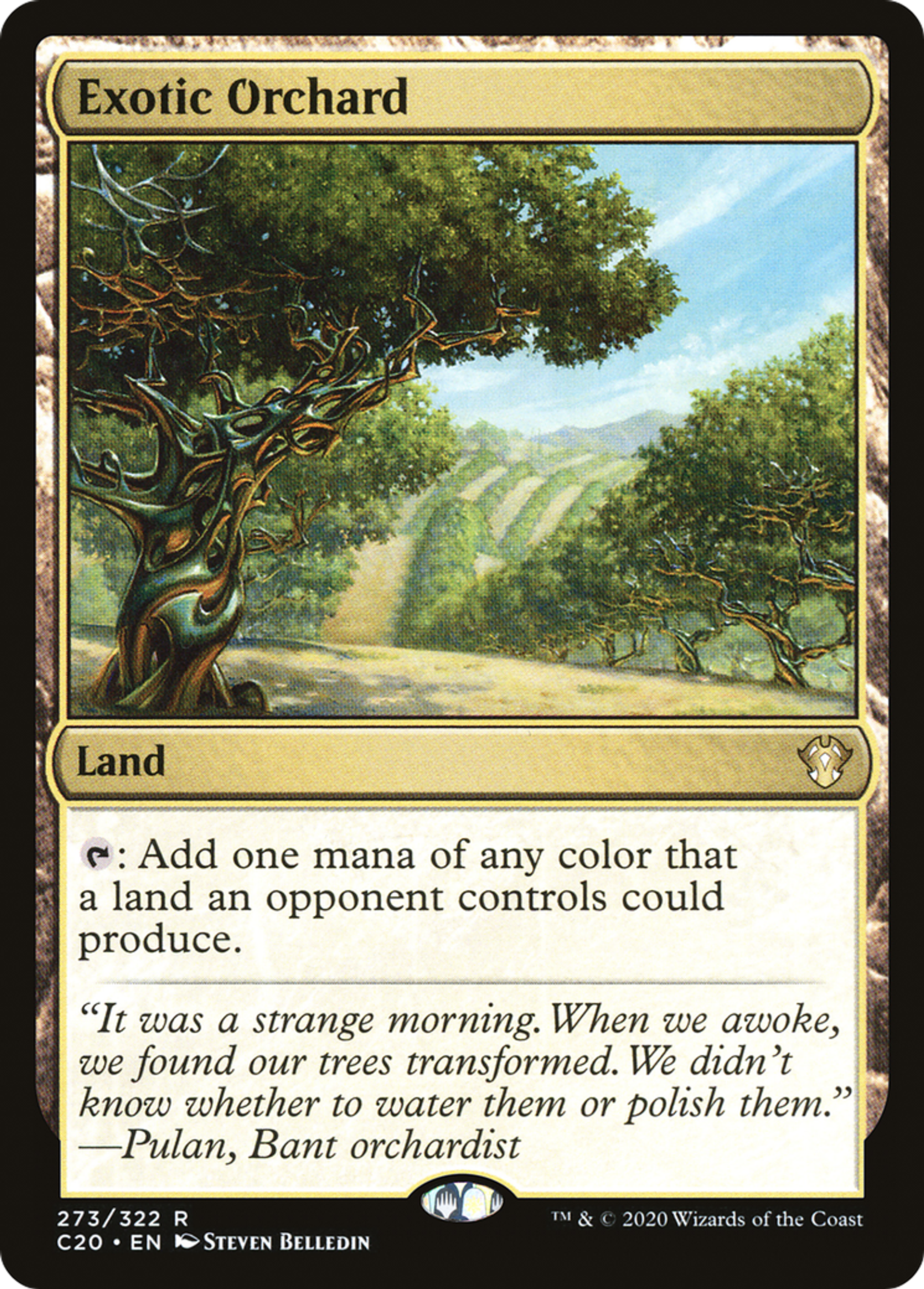 Exotic Orchard — Commander 2020 — Magic: The Gathering