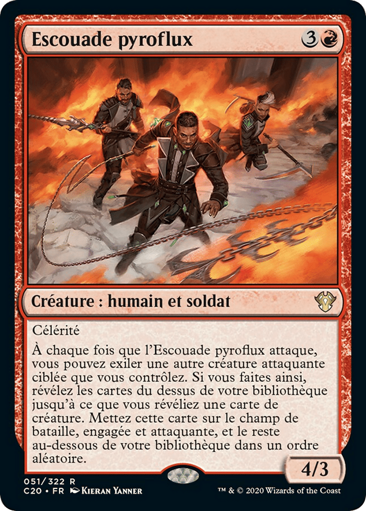 Escouade pyroflux — Commander 2020 — Magic: The Gathering