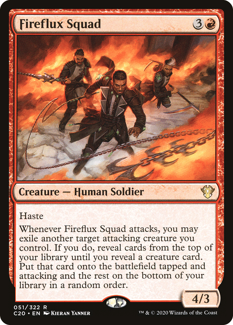 Escouade pyroflux — Commander 2020 — Magic: The Gathering