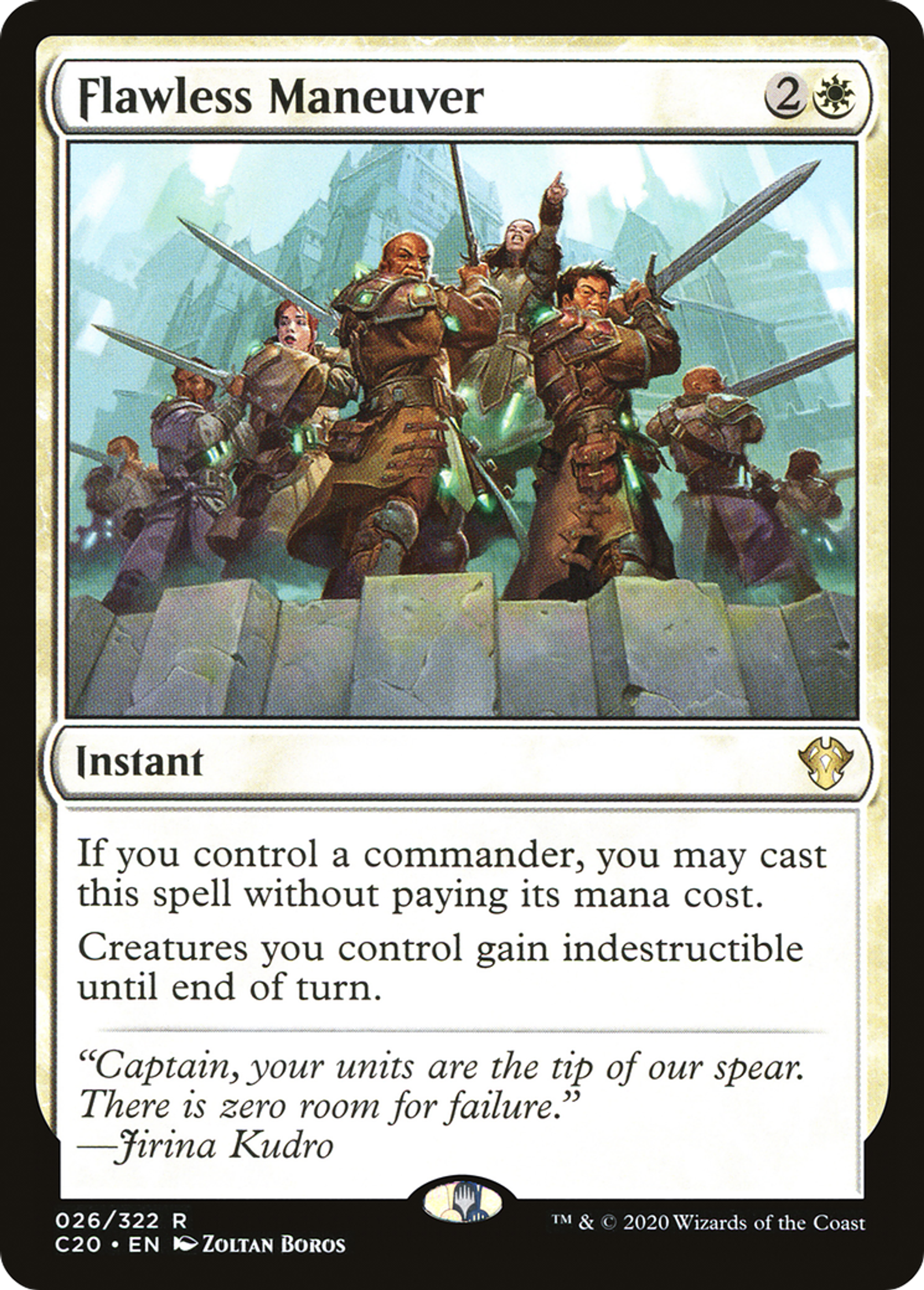 Flawless Maneuver — Commander 2020 — Magic: The Gathering