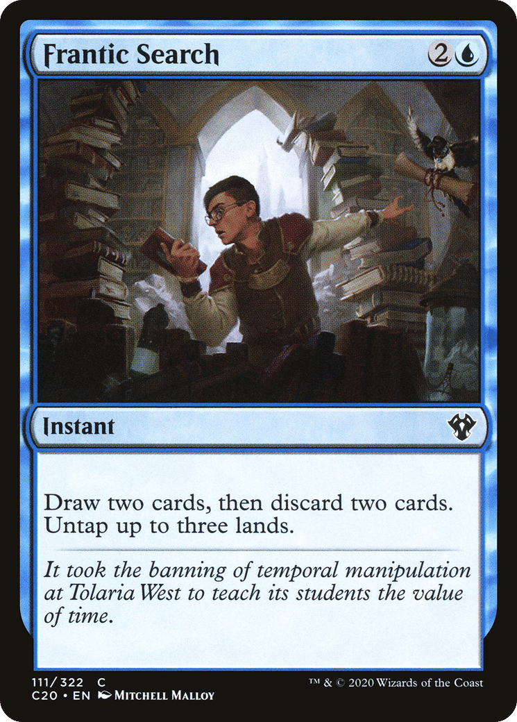 Frantic Search — Commander 2020 — Magic: The Gathering