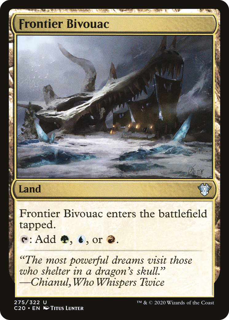 Frontier Bivouac — Commander 2020 — Magic: The Gathering