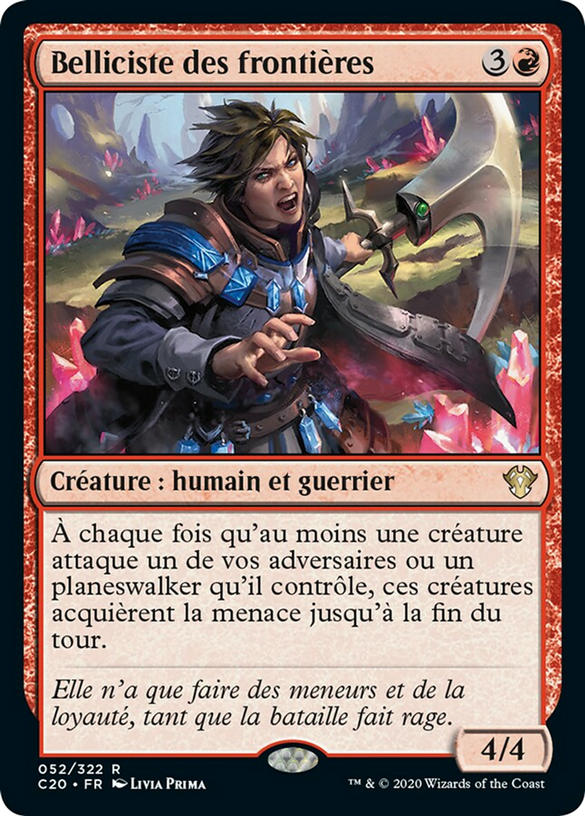 Belliciste des frontières — Commander 2020 — Magic: The Gathering