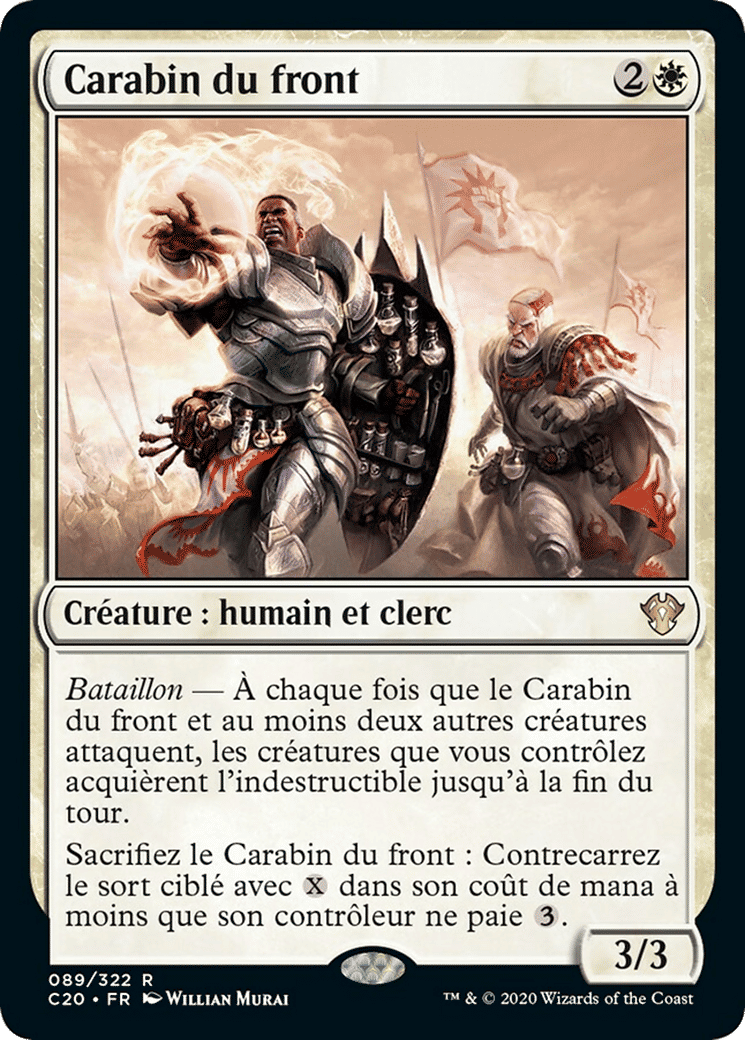 Carabin du front — Commander 2020 — Magic: The Gathering