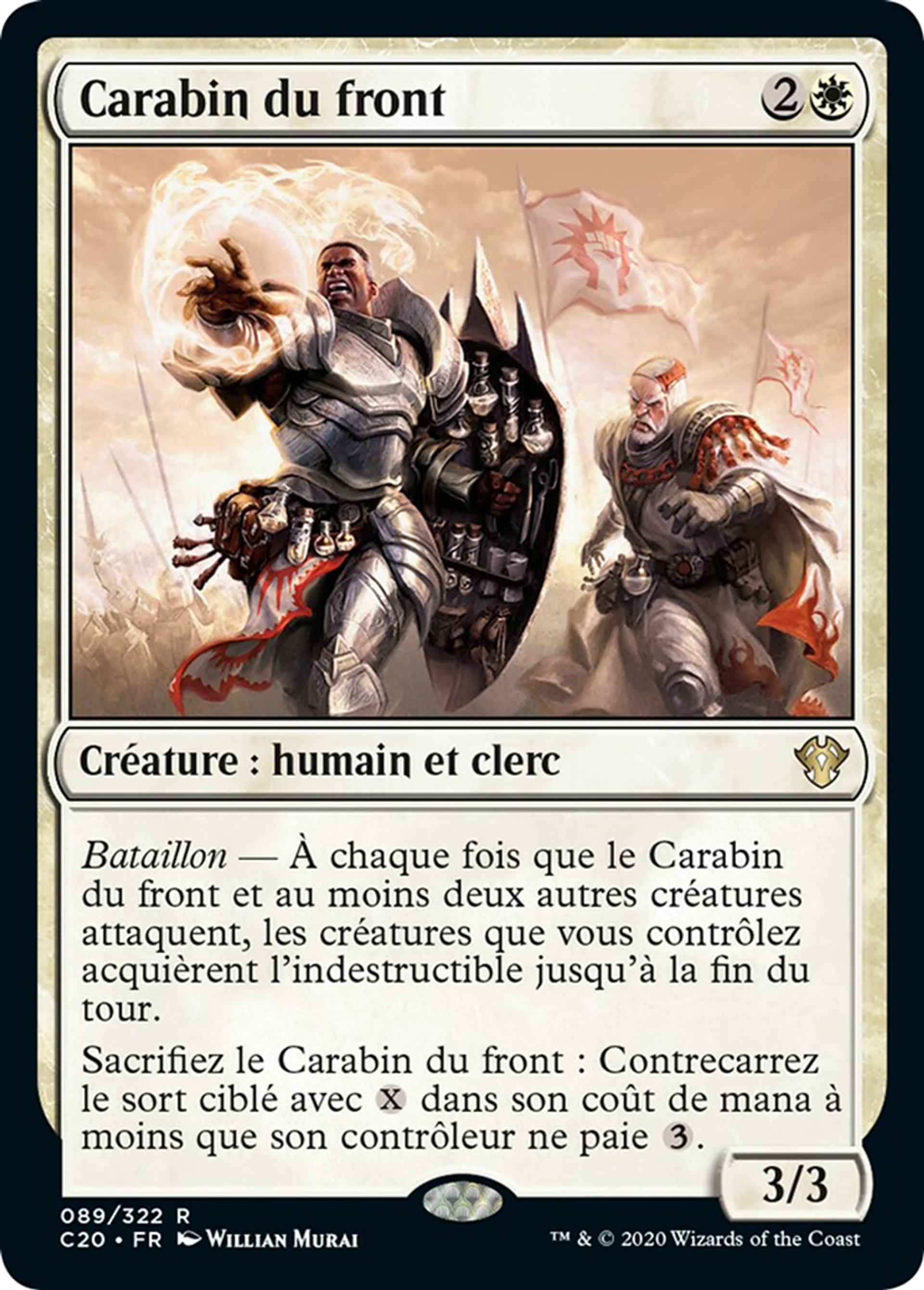 Carabin du front — Commander 2020 — Magic: The Gathering