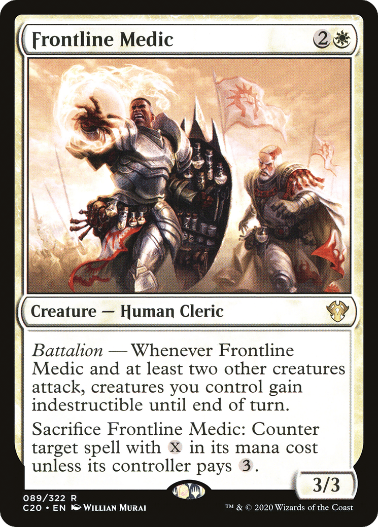 Frontline Medic — Commander 2020 — Magic: The Gathering