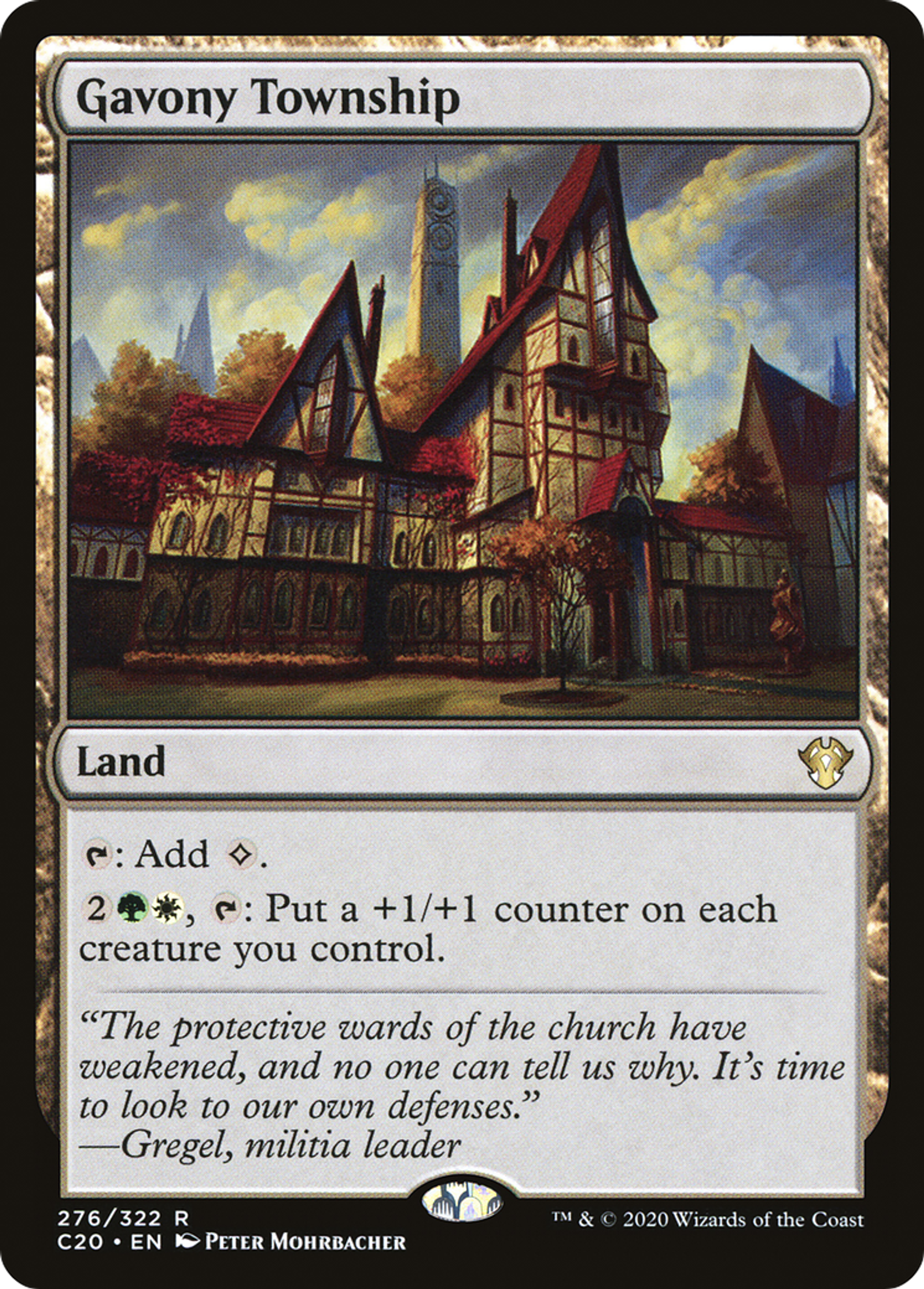 Gavony Township — Commander 2020 — Magic: The Gathering