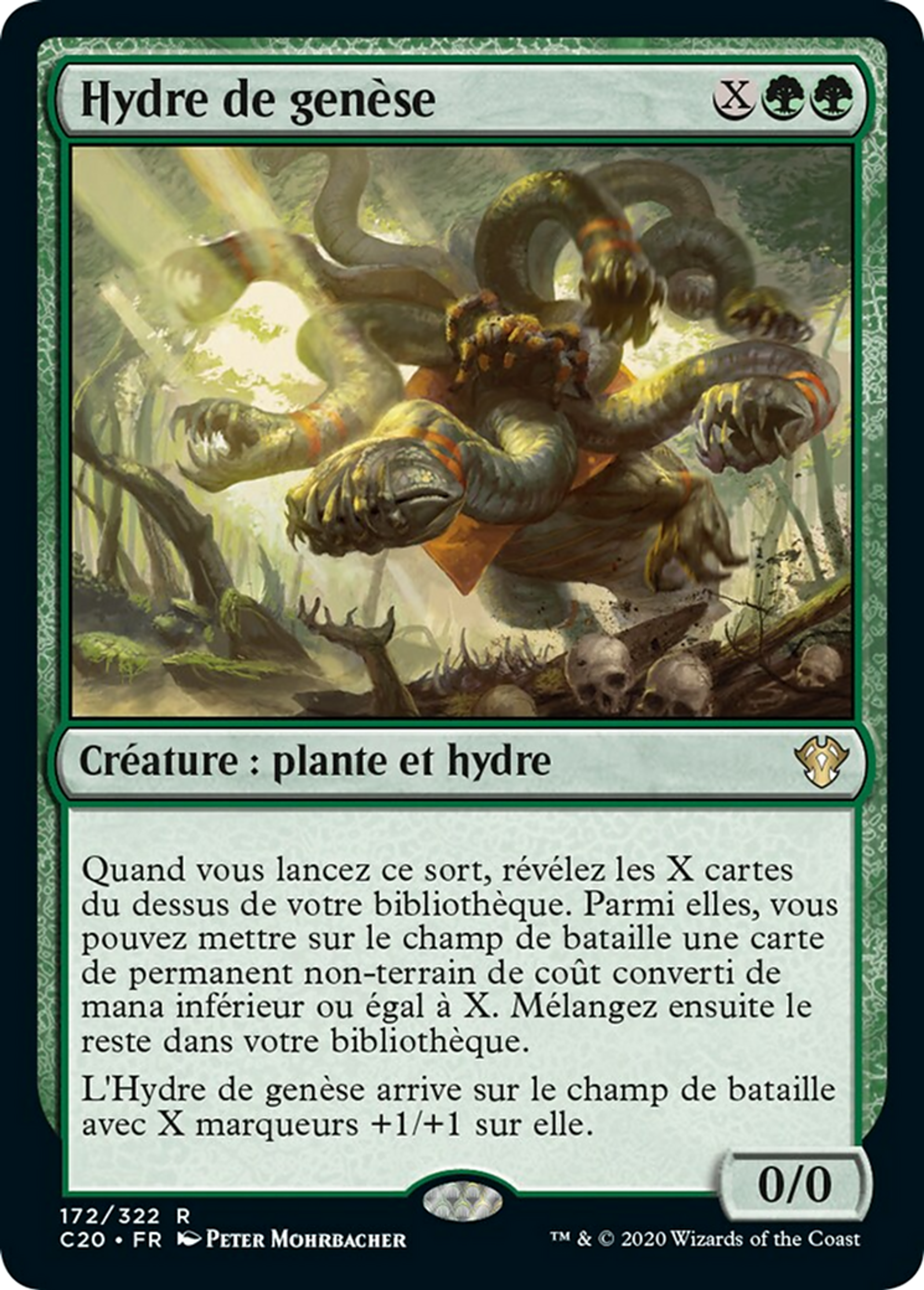 Hydre de genèse — Commander 2020 — Magic: The Gathering