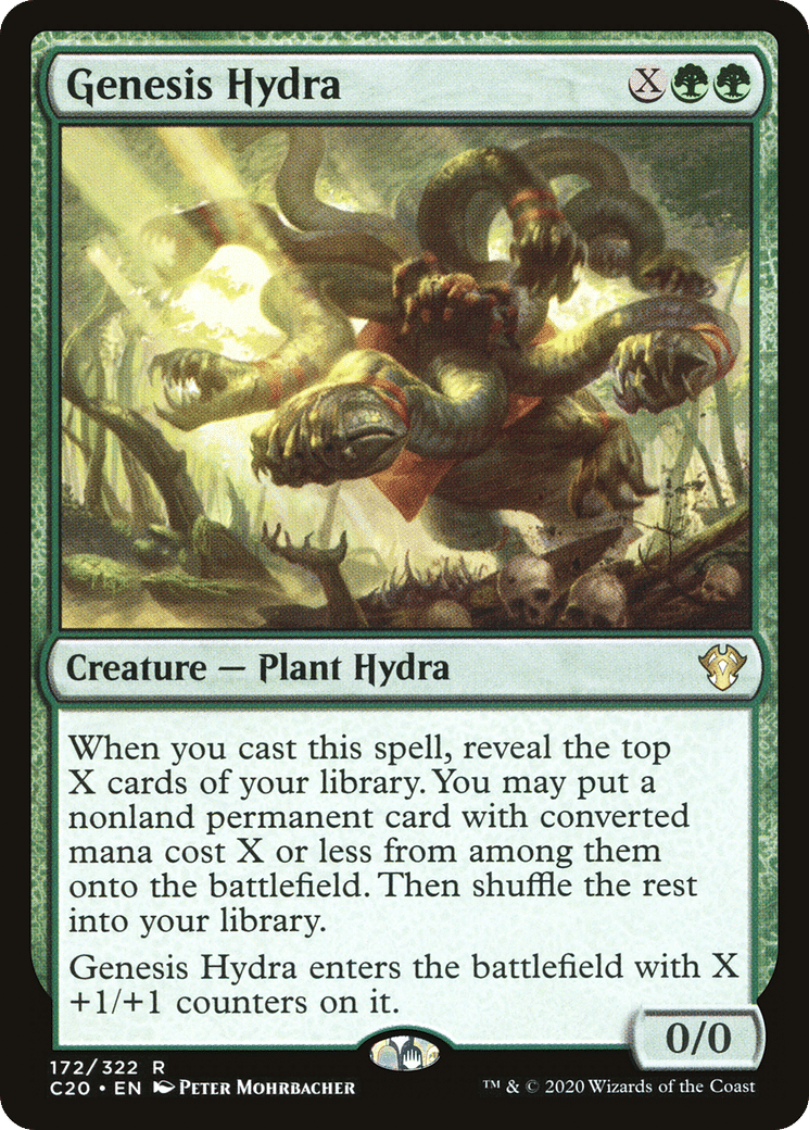 Genesis Hydra — Commander 2020 — Magic: The Gathering