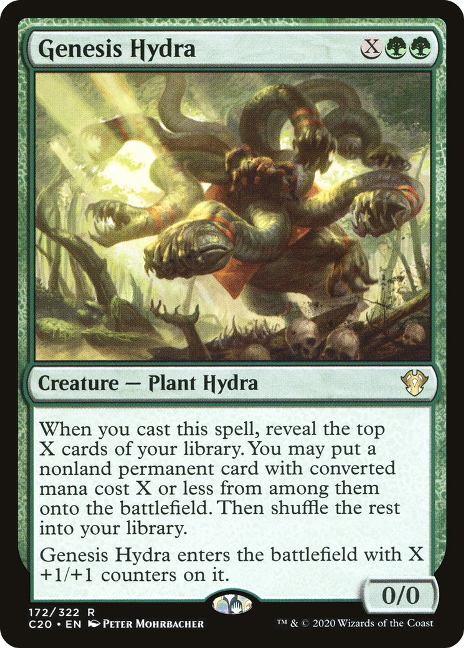 Genesis Hydra — Commander 2020 — Magic: The Gathering