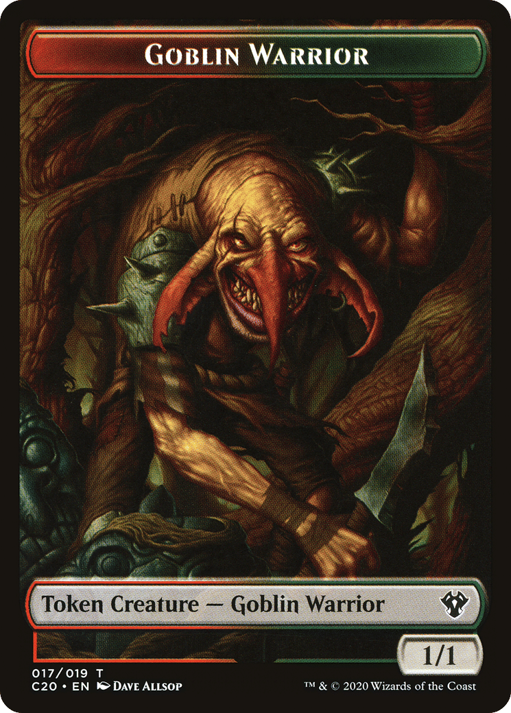 Goblin Warrior — Commander 2020 — Magic: The Gathering