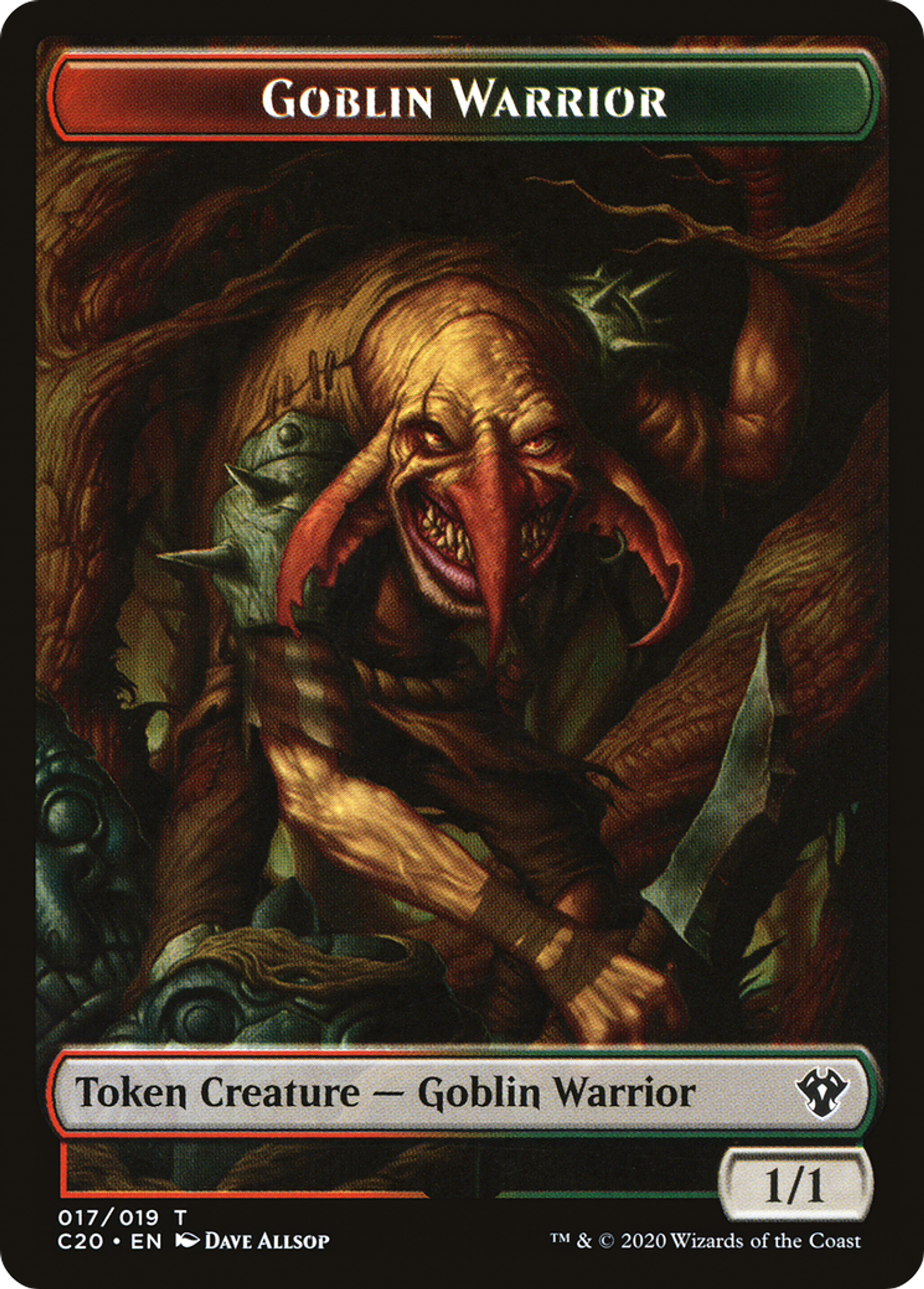 Goblin Warrior — Commander 2020 — Magic: The Gathering
