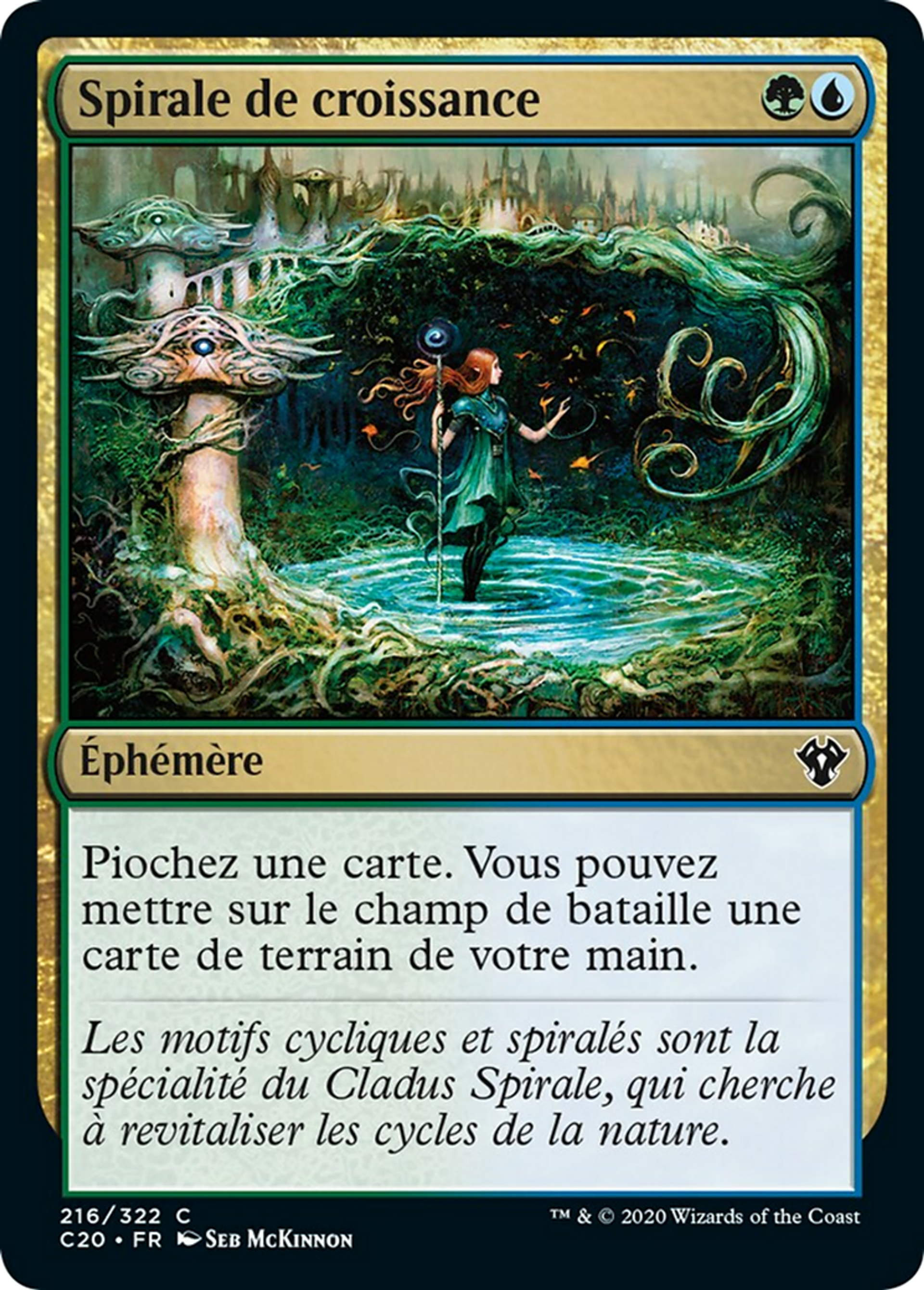 Spirale de croissance — Commander 2020 — Magic: The Gathering