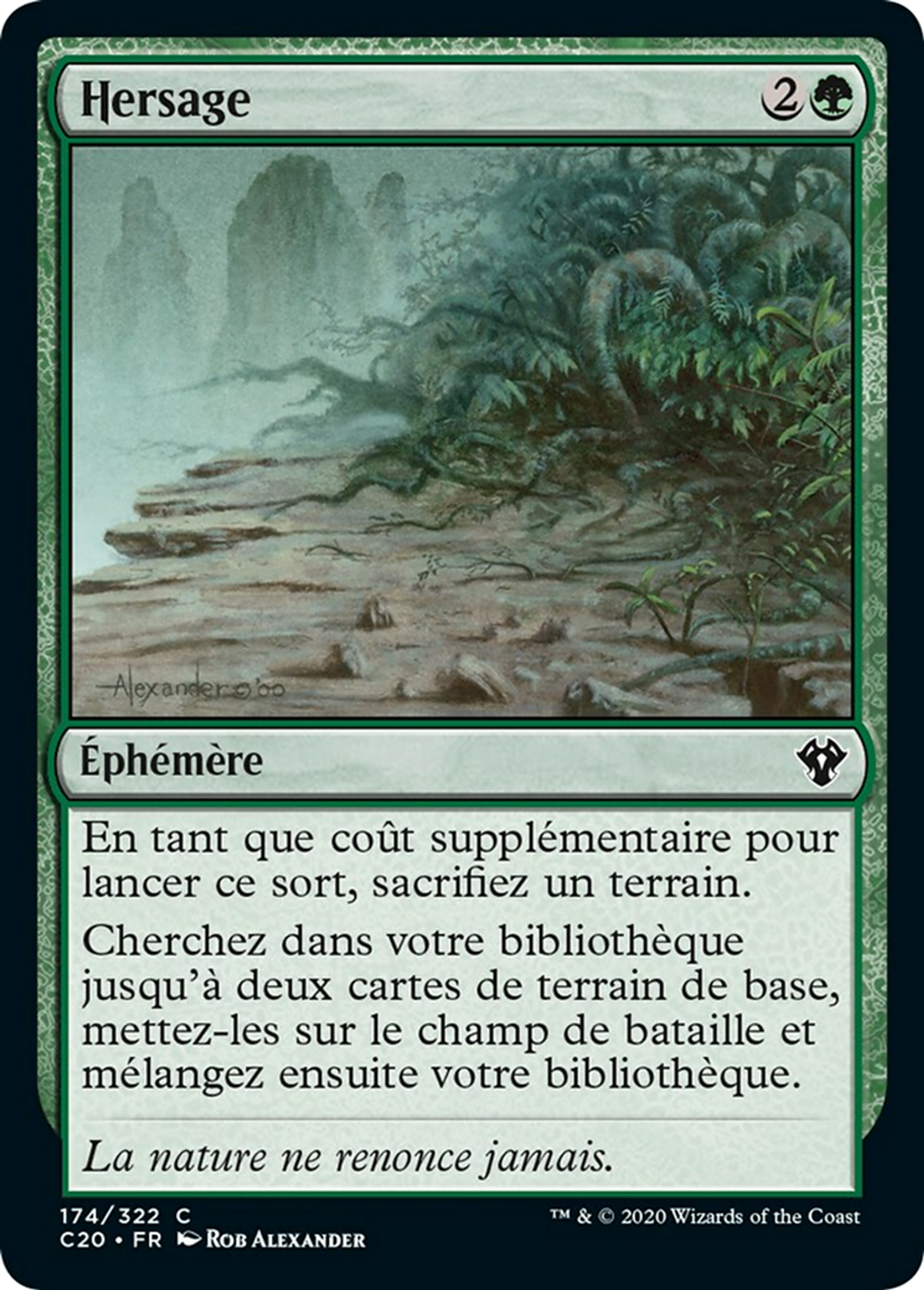 Hersage — Commander 2020 — Magic: The Gathering