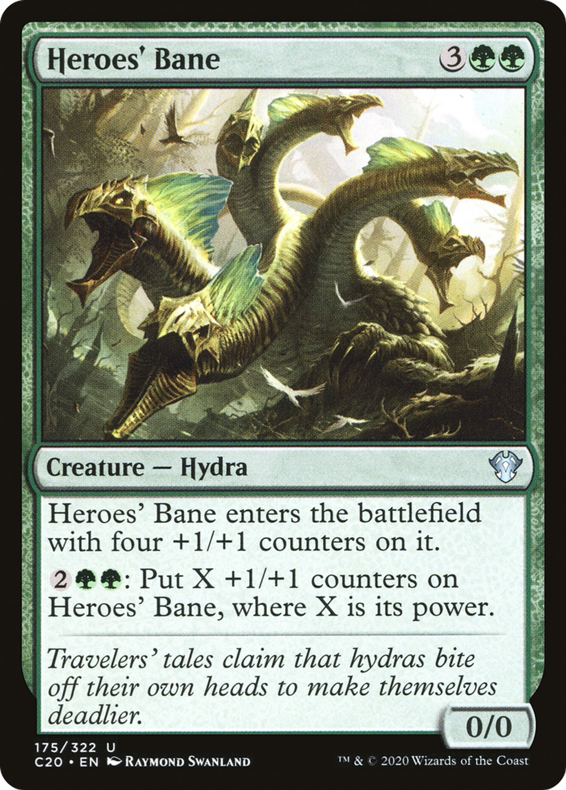 Heroes' Bane — Commander 2020 — Magic: The Gathering