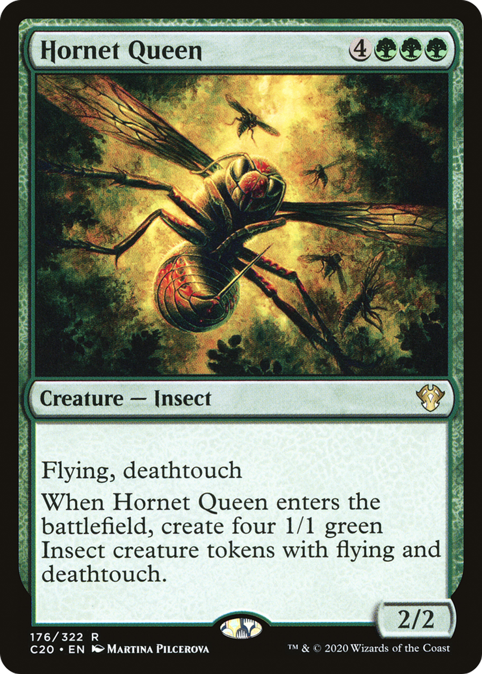 Hornet Queen — Commander 2020 — Magic: The Gathering