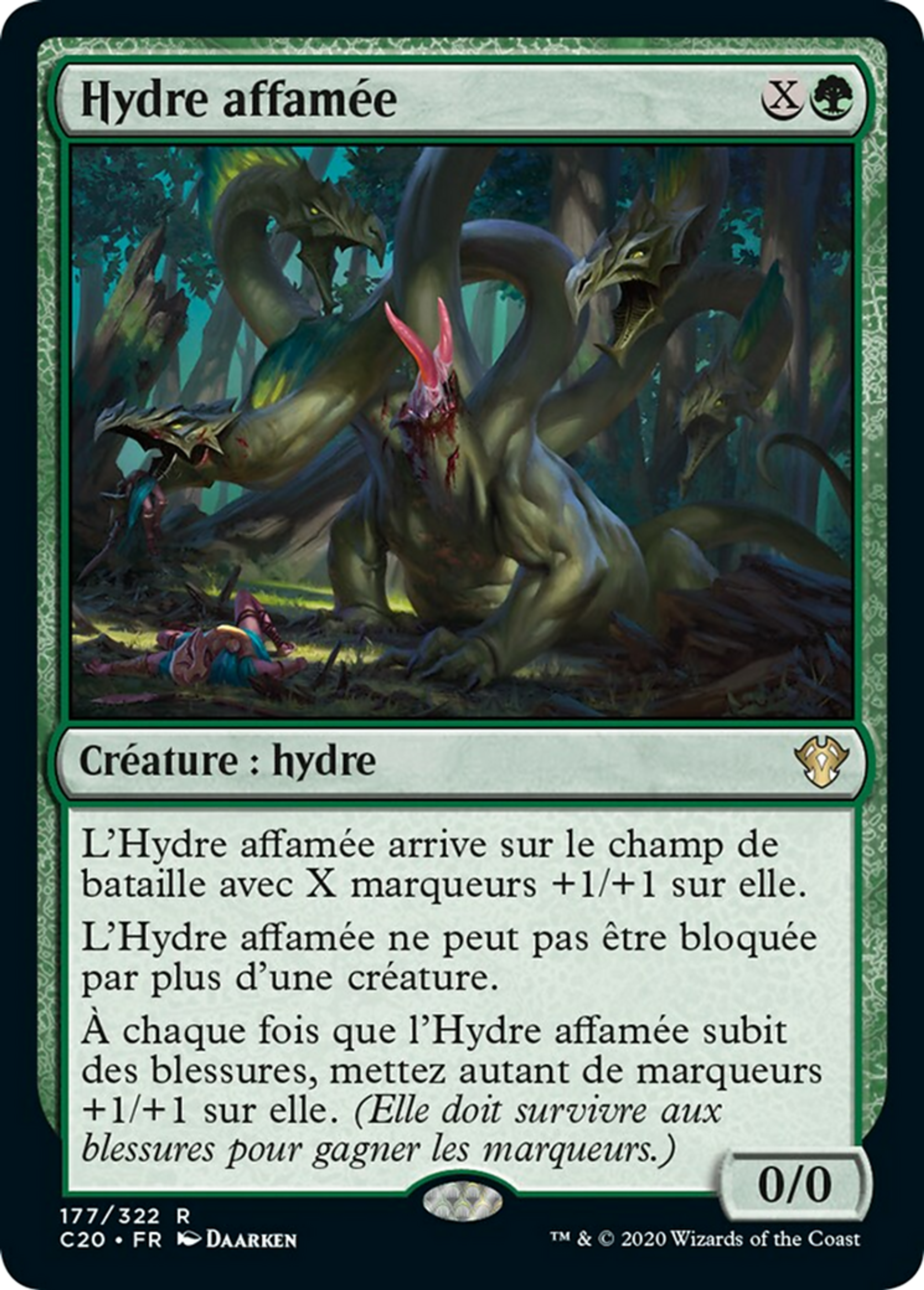 Hydre affamée — Commander 2020 — Magic: The Gathering